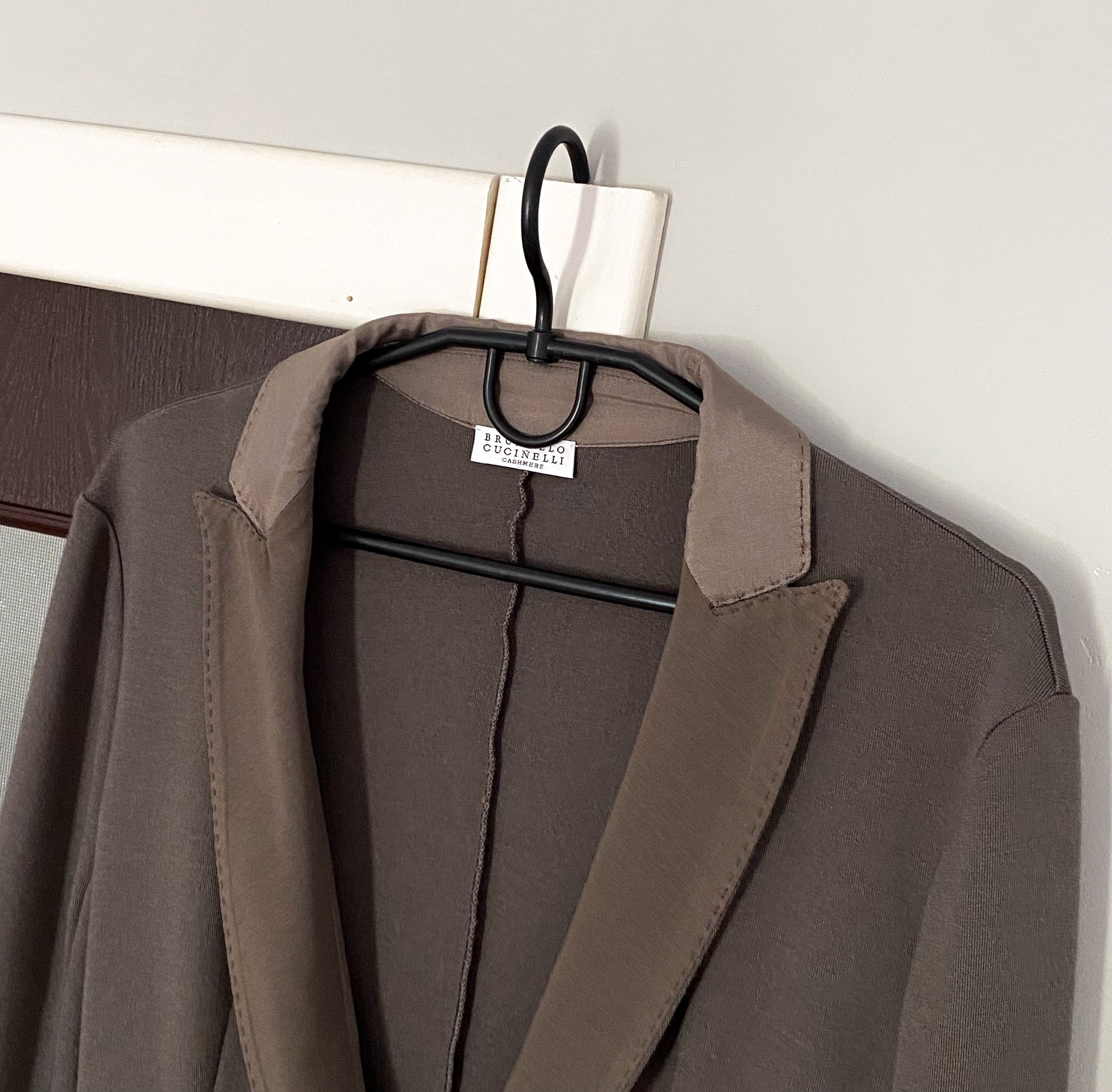 Brunello Cucinelli Brunello Cucinelli Cashmere and Silk Blazer Size L / US 10 / IT 46 - 6 Thumbnail