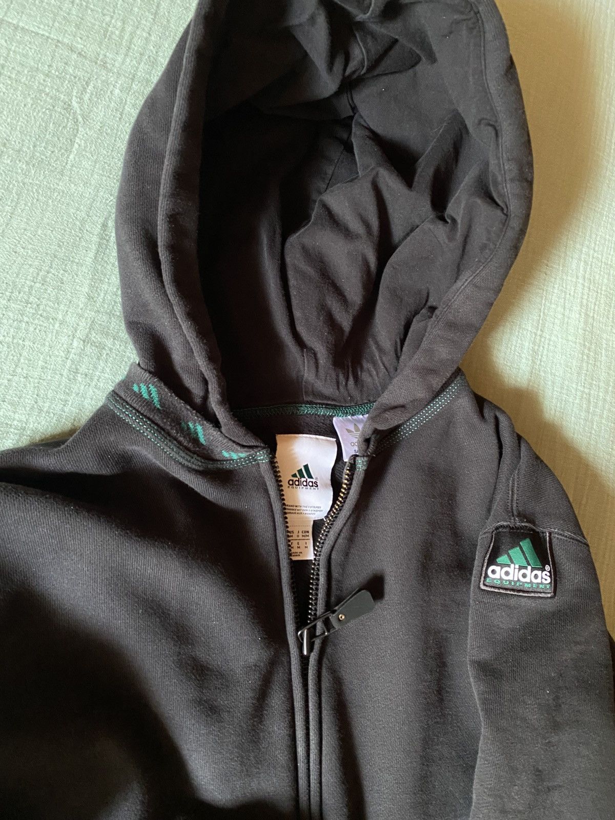 Adidas adidas equipment sample zip-up hoodie Size US M / EU 48-50 / 2 - 4 Thumbnail