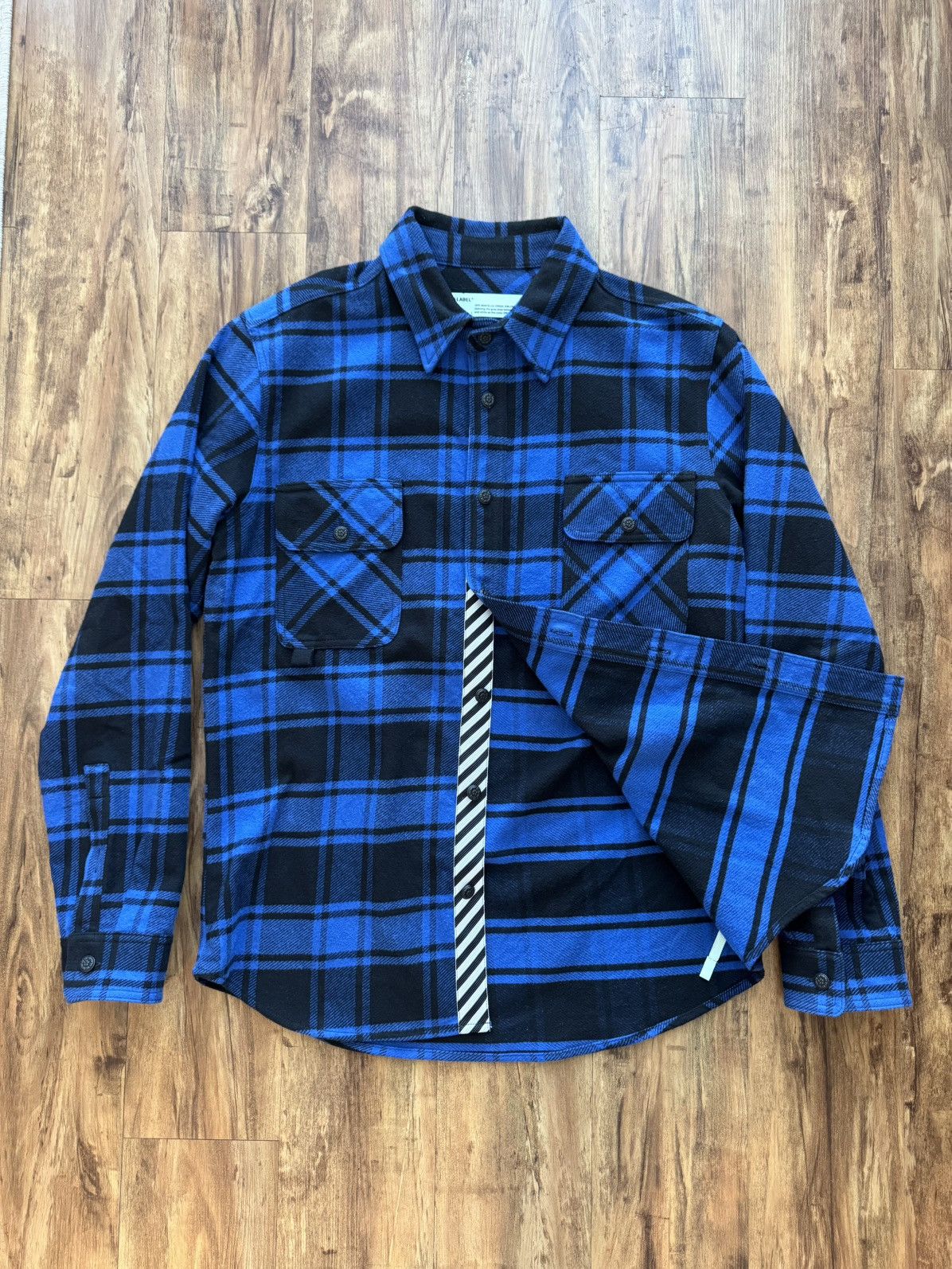 Off-White Off White FW18 Check Shirt Size US L / EU 52-54 / 3 - 2 Thumbnail