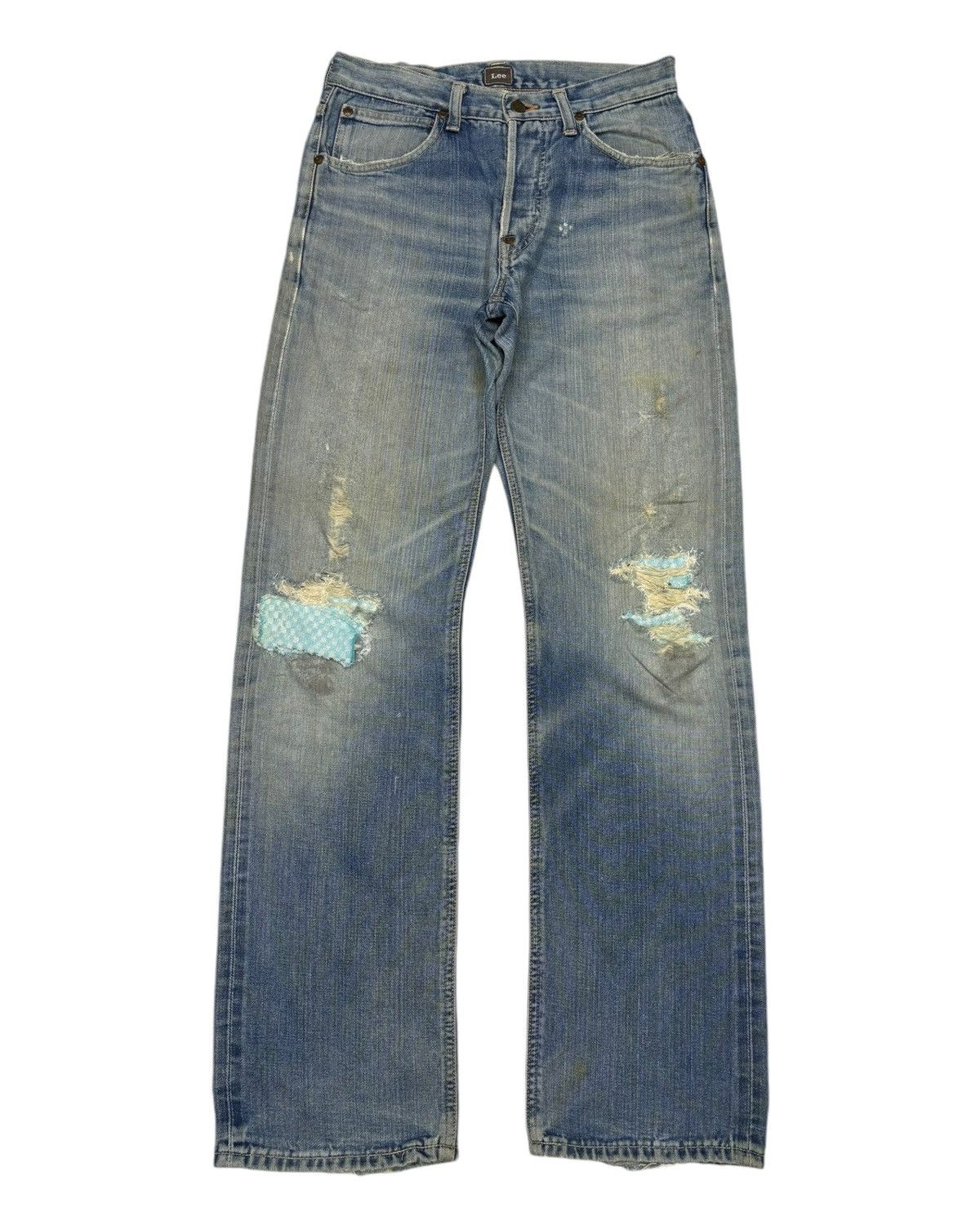 If Six Was Nine 🔥Vintage 80s Lee Riders Union Made Selvedge Jeans Size US 29 - 5 Thumbnail