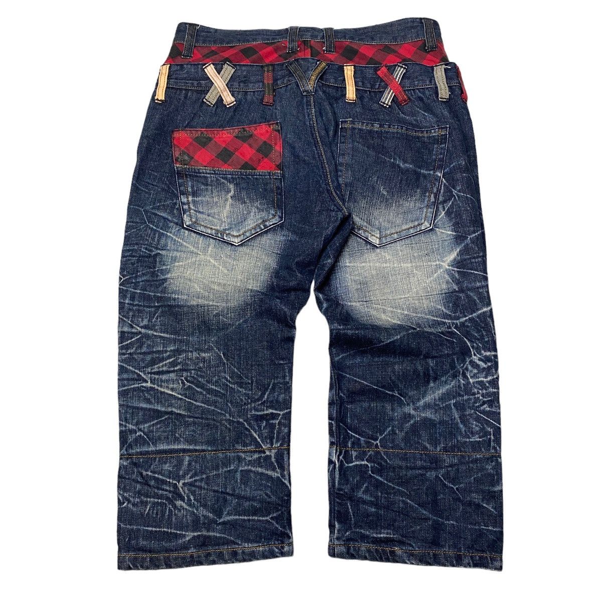 2000's Nylaus Double Waist Seawash Shorts