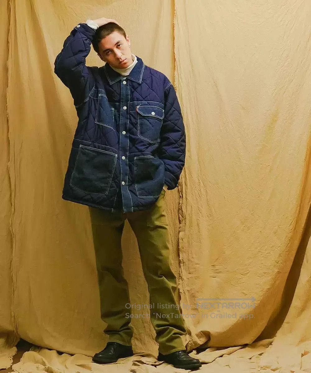 Levi's reversible quilt chore coat by levi's red. Size US M / EU 48-50 / 2 - 7 Thumbnail