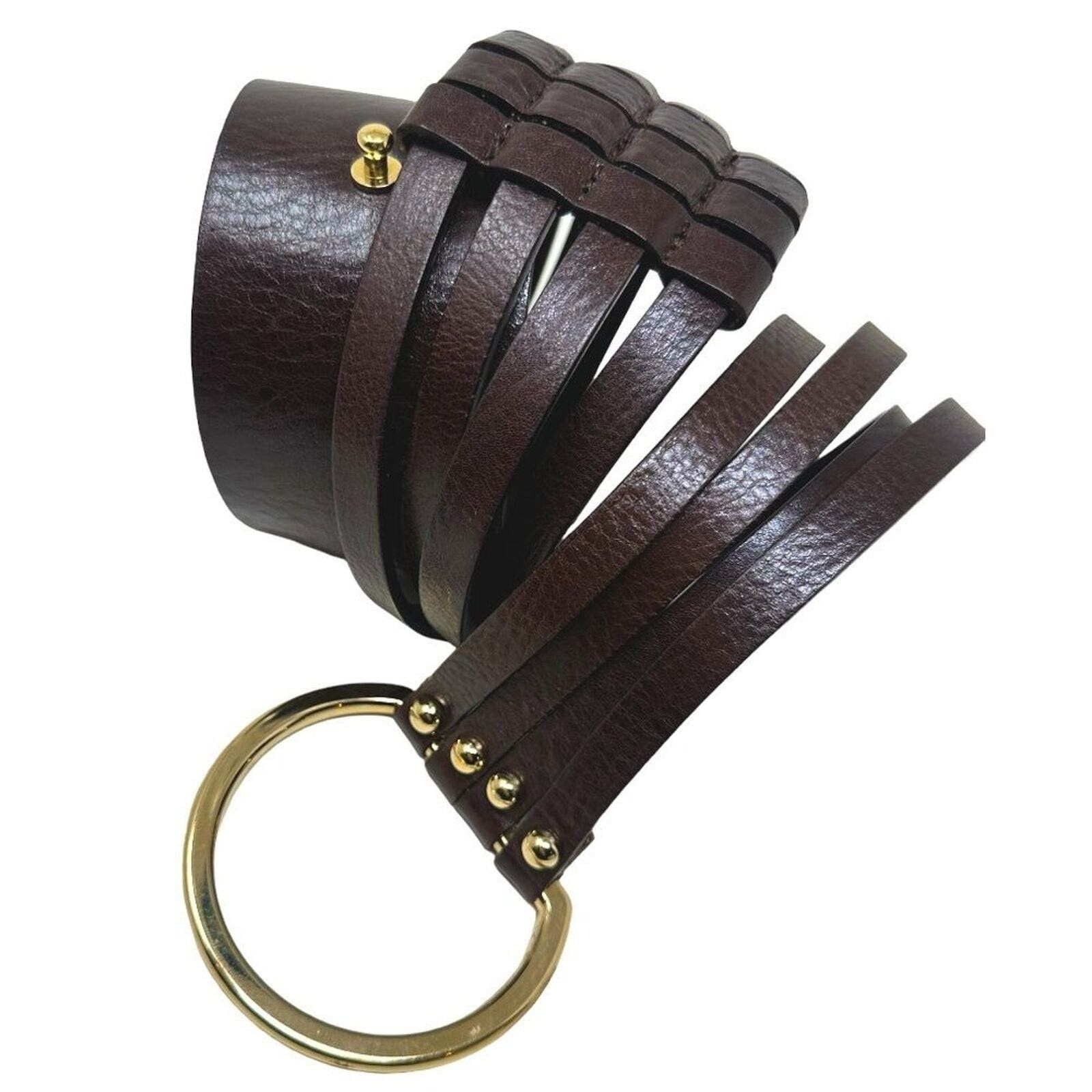 St. John St. John Chain Belt Gold & Black Designer | Grailed