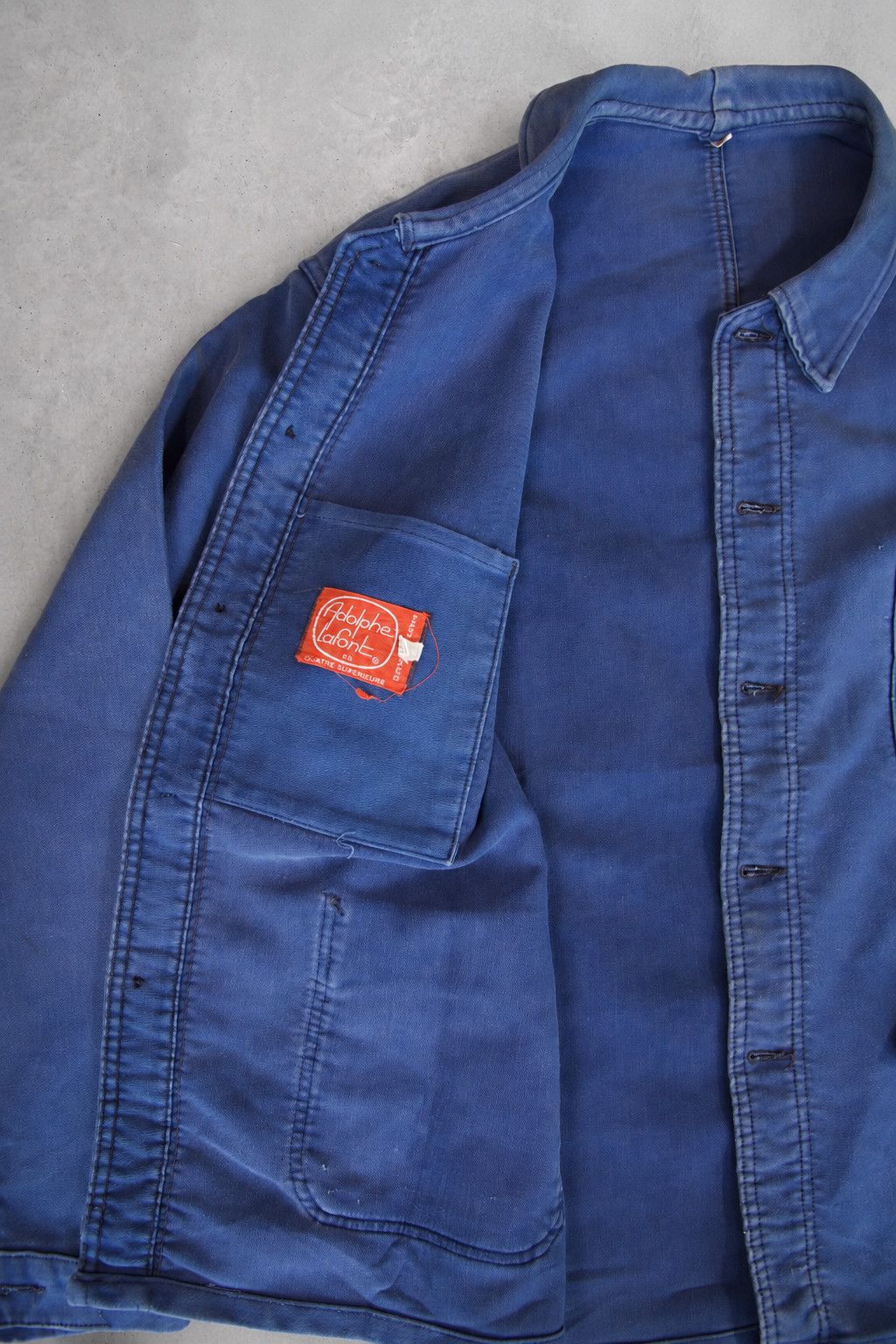 Vintage Vintage 50s French Chore Jacket Size US M / EU 48-50 / 2 - 5 Thumbnail