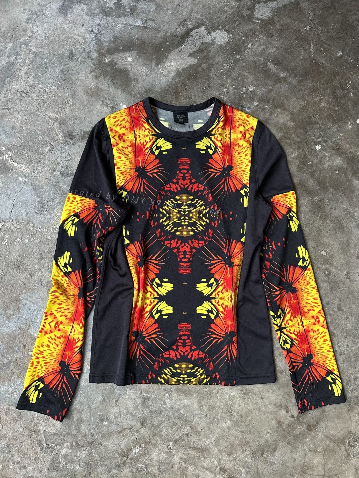 Jean Paul Gaultier Vintage Jean Paul Gaultier Flame Butterfly Top Size US M / EU 48-50 / 2 - 1 Thumbnail