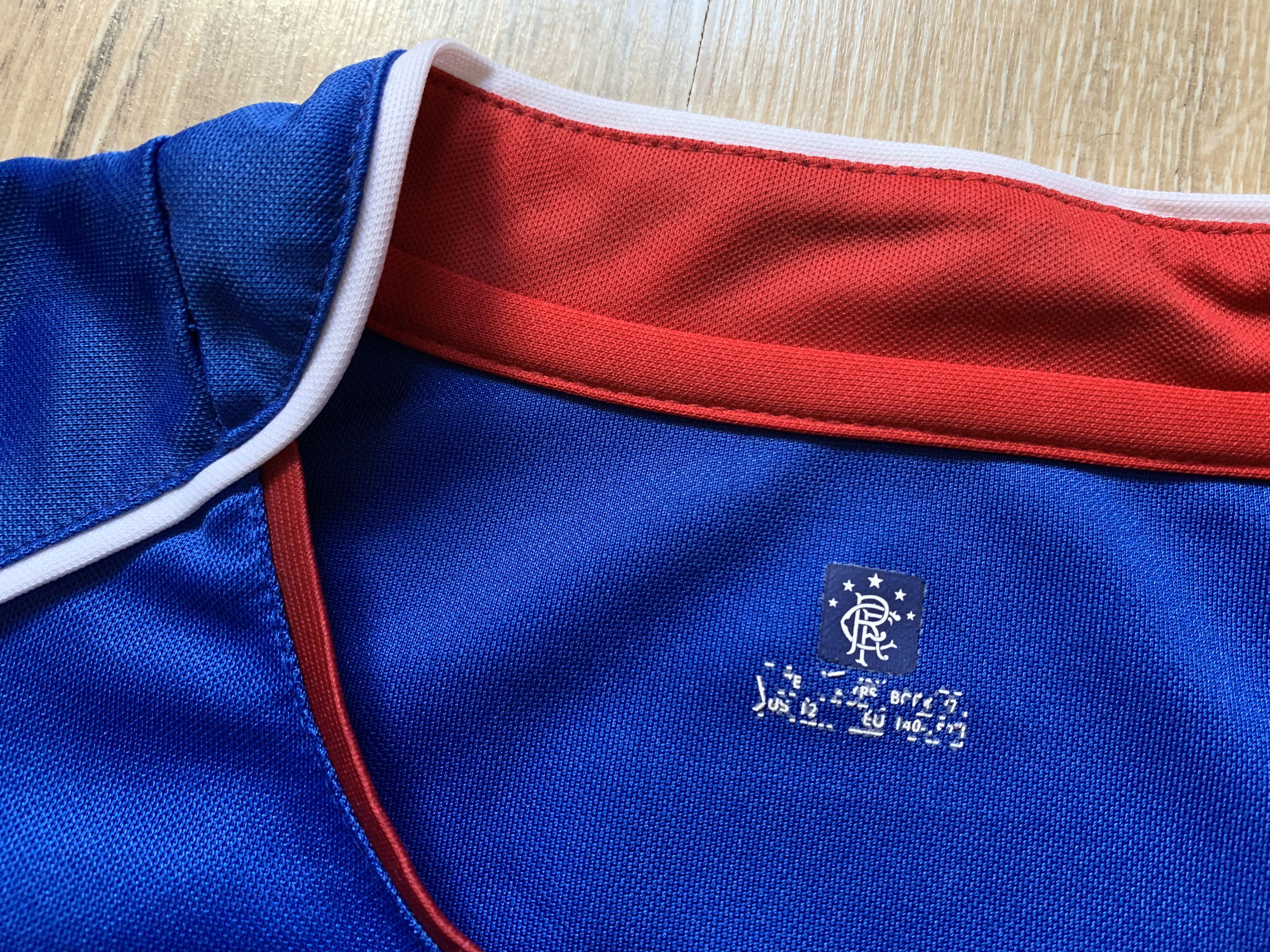 Umbro × Vintage Vintage Umbro Rangers Home Football Shirt Youth 2005-2006 Size US XXS / EU 40 - 5 Thumbnail