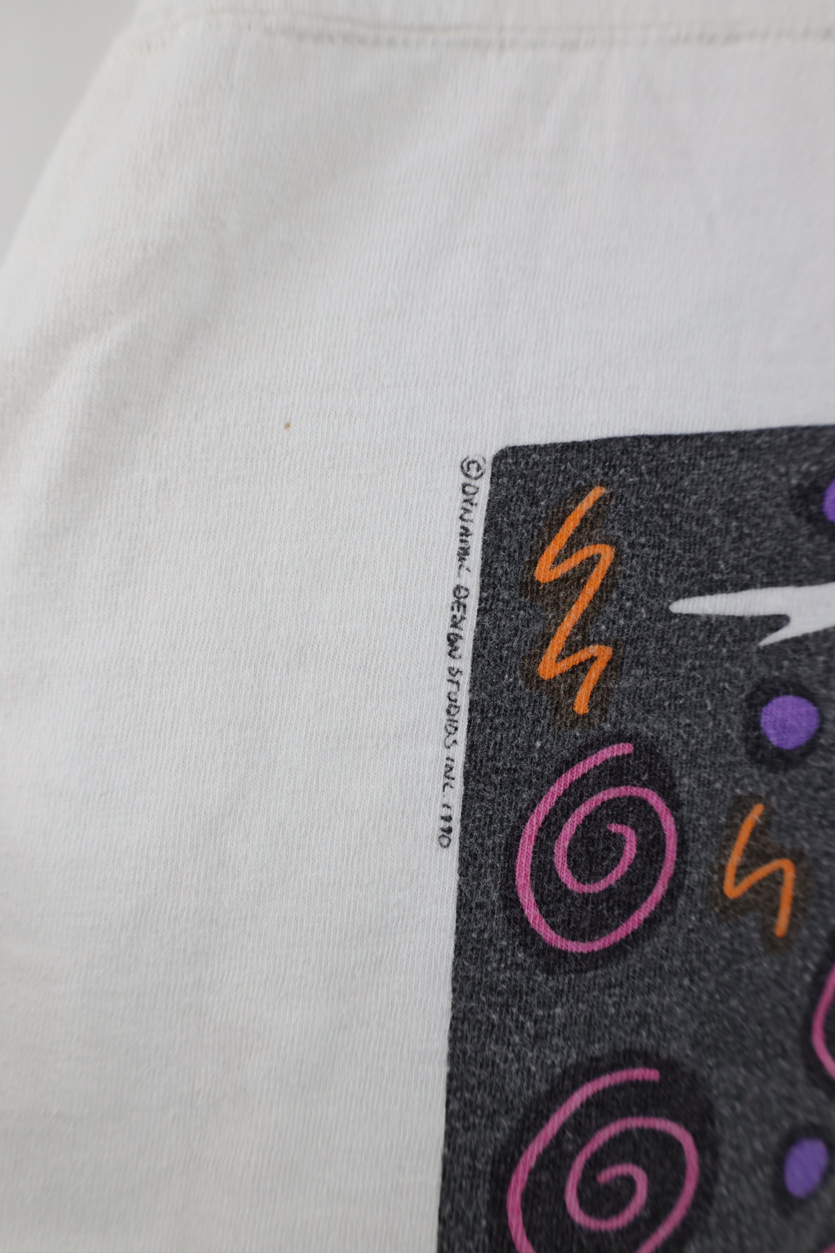 Vintage Vintage 90s Dolman Sleeve Gym Workout Jersey T-Shirt Size ONE SIZE - 5 Thumbnail