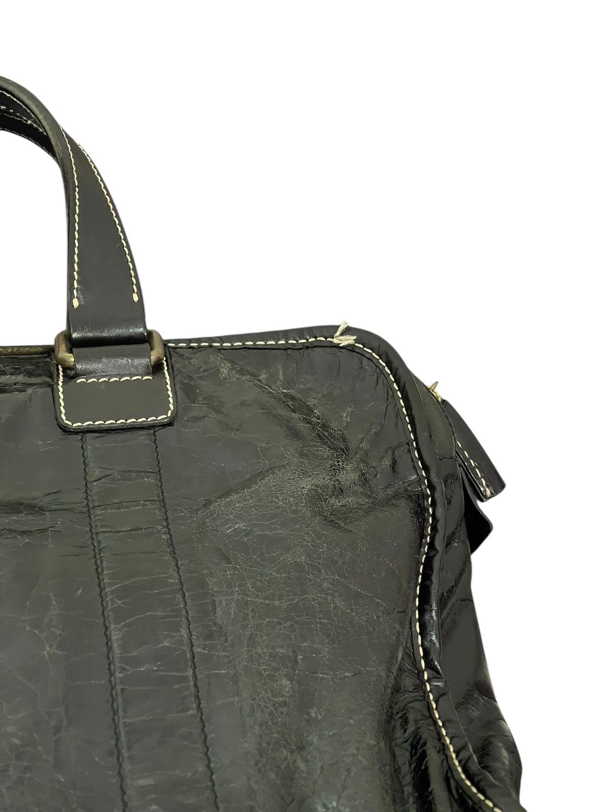 Genuine Leather Full Leather Patina F. Clio Italy Brief Bag 1🟩7 Size ONE SIZE - 7 Thumbnail