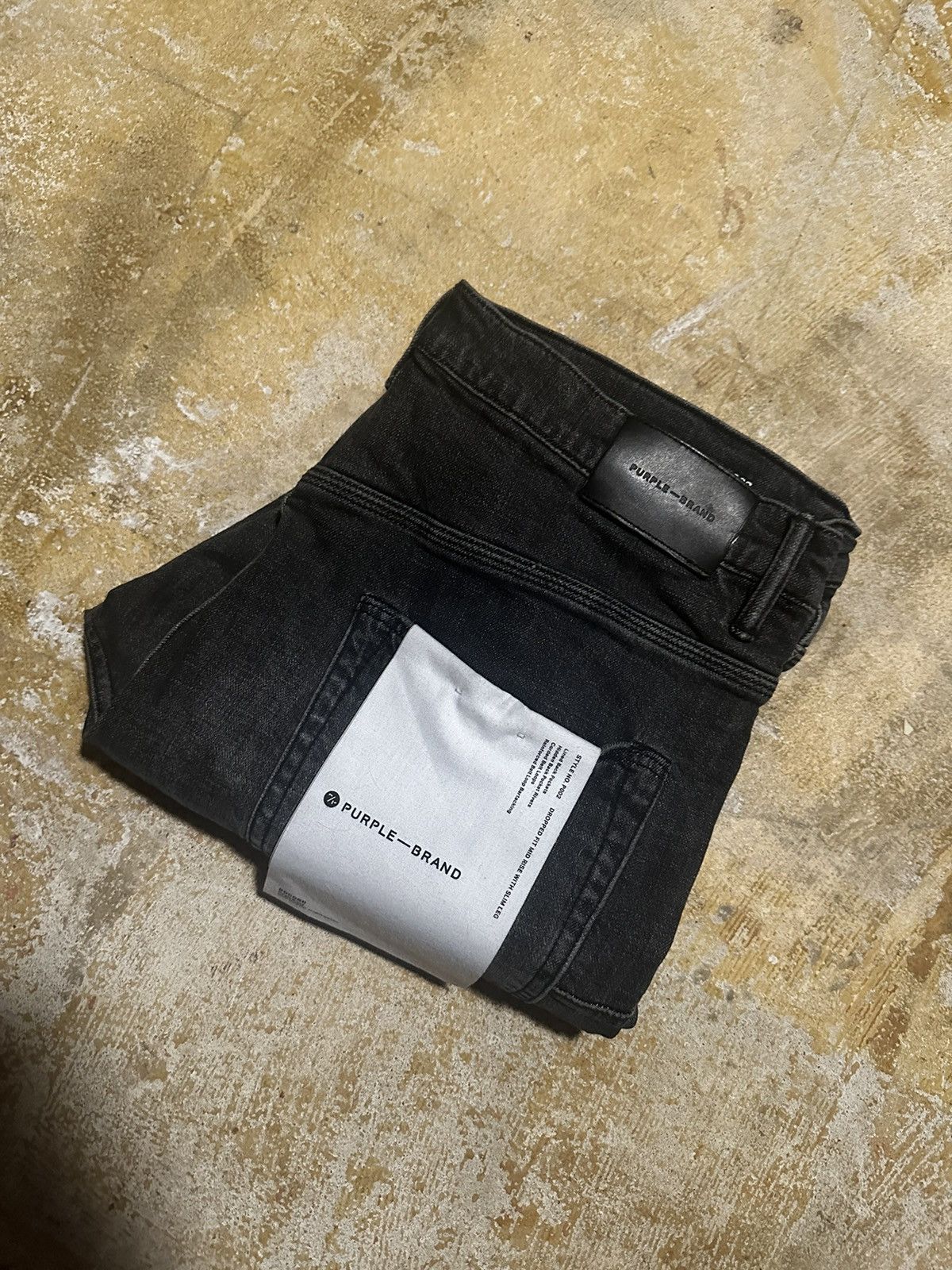 Purple Brand Purple Brand Denim Black Jeans With Knee Rips Size 36 Size US 36 / EU 52 - 1 Thumbnail