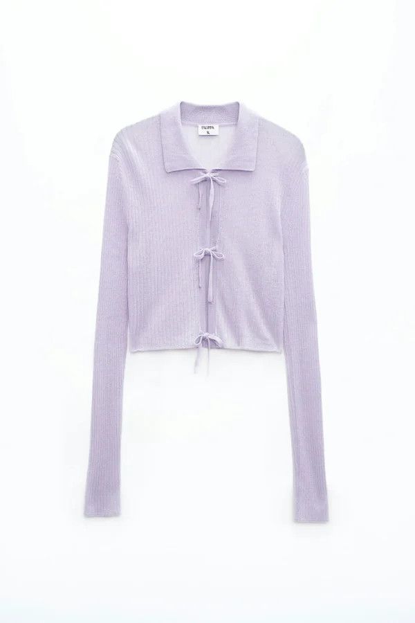 Filippa K Filippa K Cropped tie cardigan Top Size S / US 4 / IT 40 - 1 Thumbnail