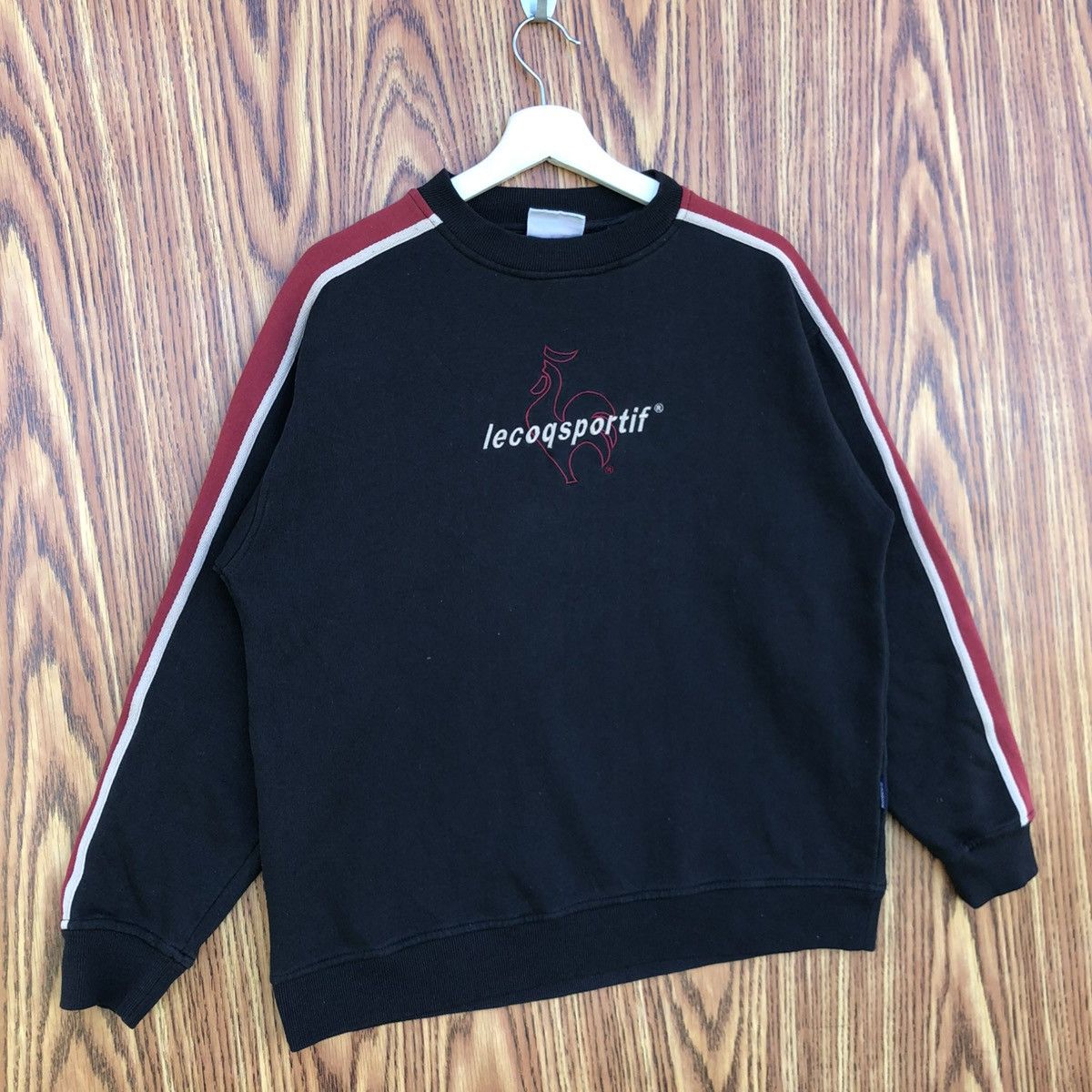 Le Coq Sportif Vintage Le Coq Sportif Sportswear Sweatshirt Pullover Size US M / EU 48-50 / 2 - 2 Thumbnail