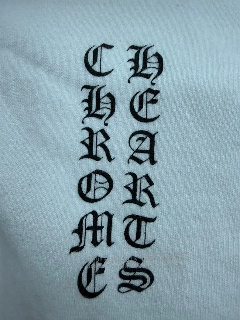 Chrome Hearts CHROME HEARTS Size XL Black and white Sanskrit zipper hoodi Size US XL / EU 56 / 4 - 3 Thumbnail