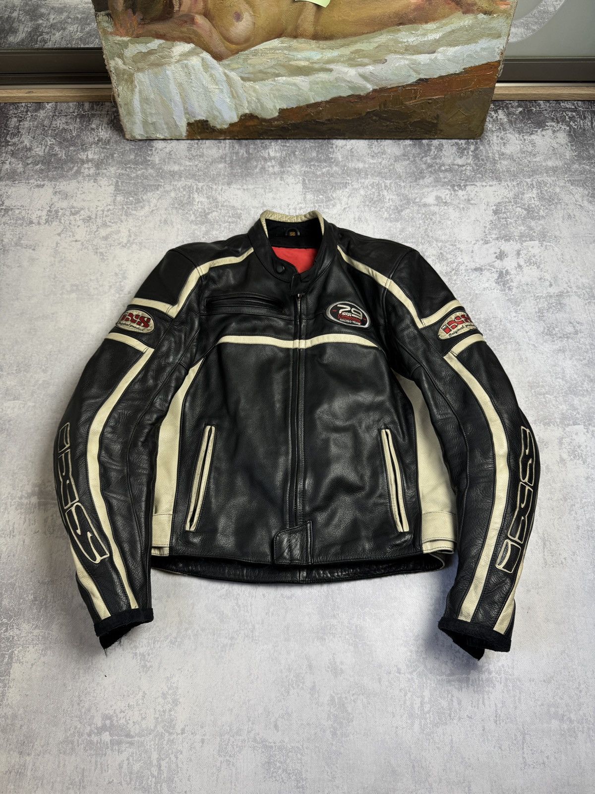 Supreme Bikes Ixs Zip Vintage IXS Motorcycle Leather Jacket Racing