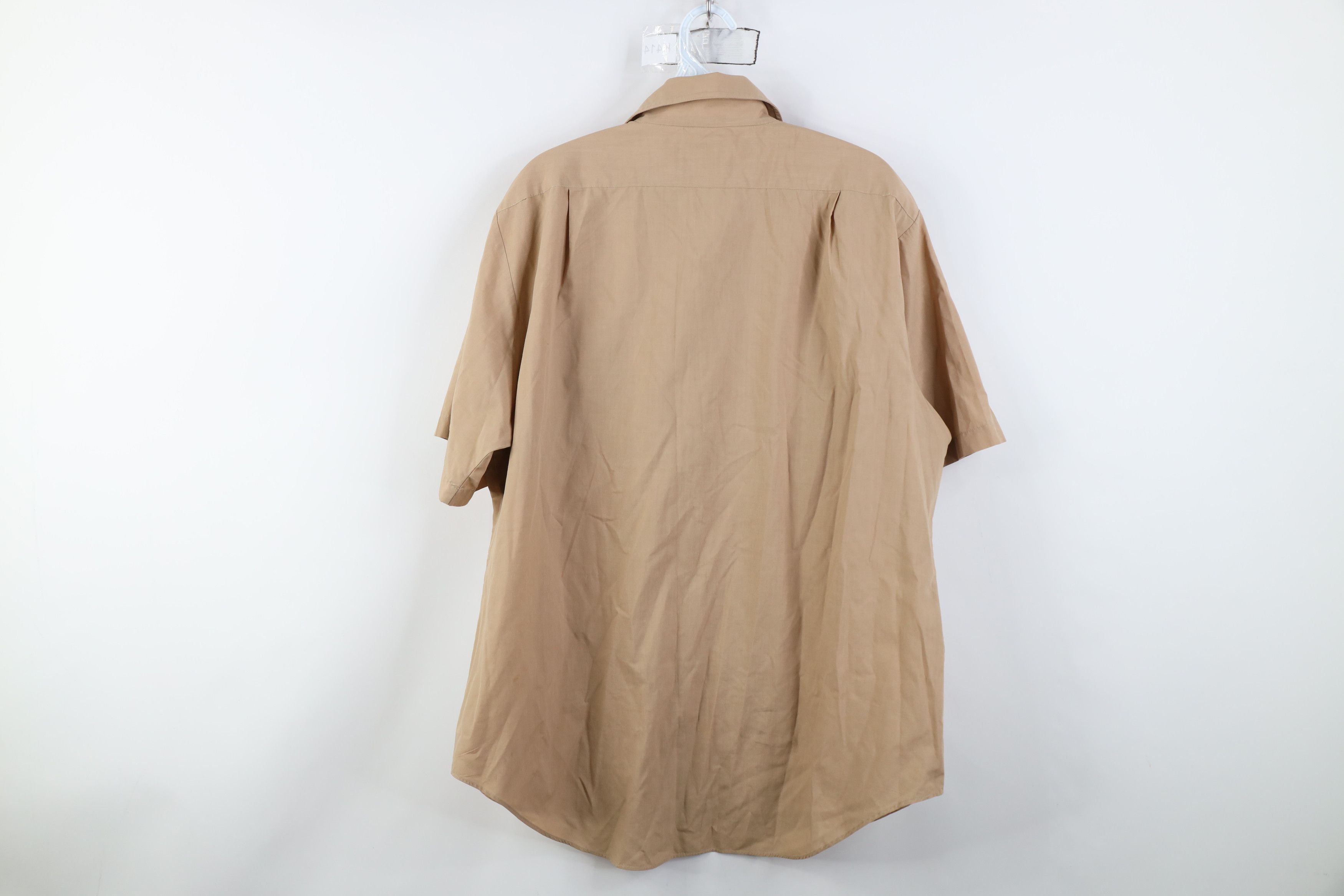 Vintage Vintage 90s Streetwear Safari Bush Short Sleeve Button Shirt Size US L / EU 52-54 / 3 - 12 Thumbnail