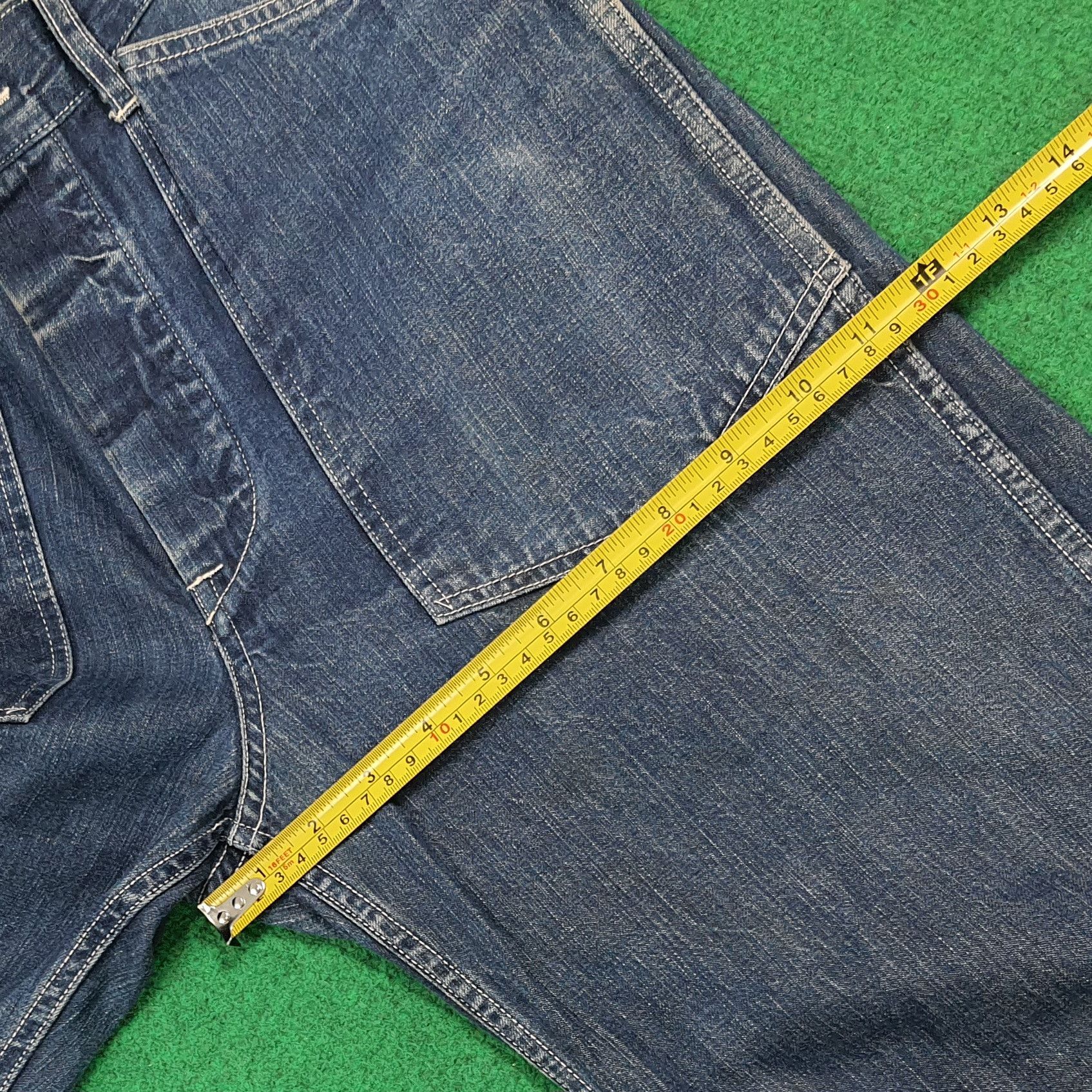 Beams Plus Vintage BEAMS BOY Military Work Denim Pants C280N8 Size 31" - 11 Thumbnail