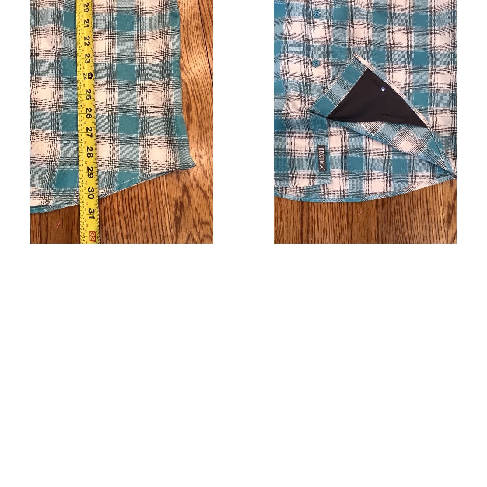Vintage Dixxon Flannel Company YORK Blue White Gray D-Tech Button-Up Shirt M Mens Long Sleeve Plaid Hang Dry Only Size US M / EU 48-50 / 2 - 9 Thumbnail