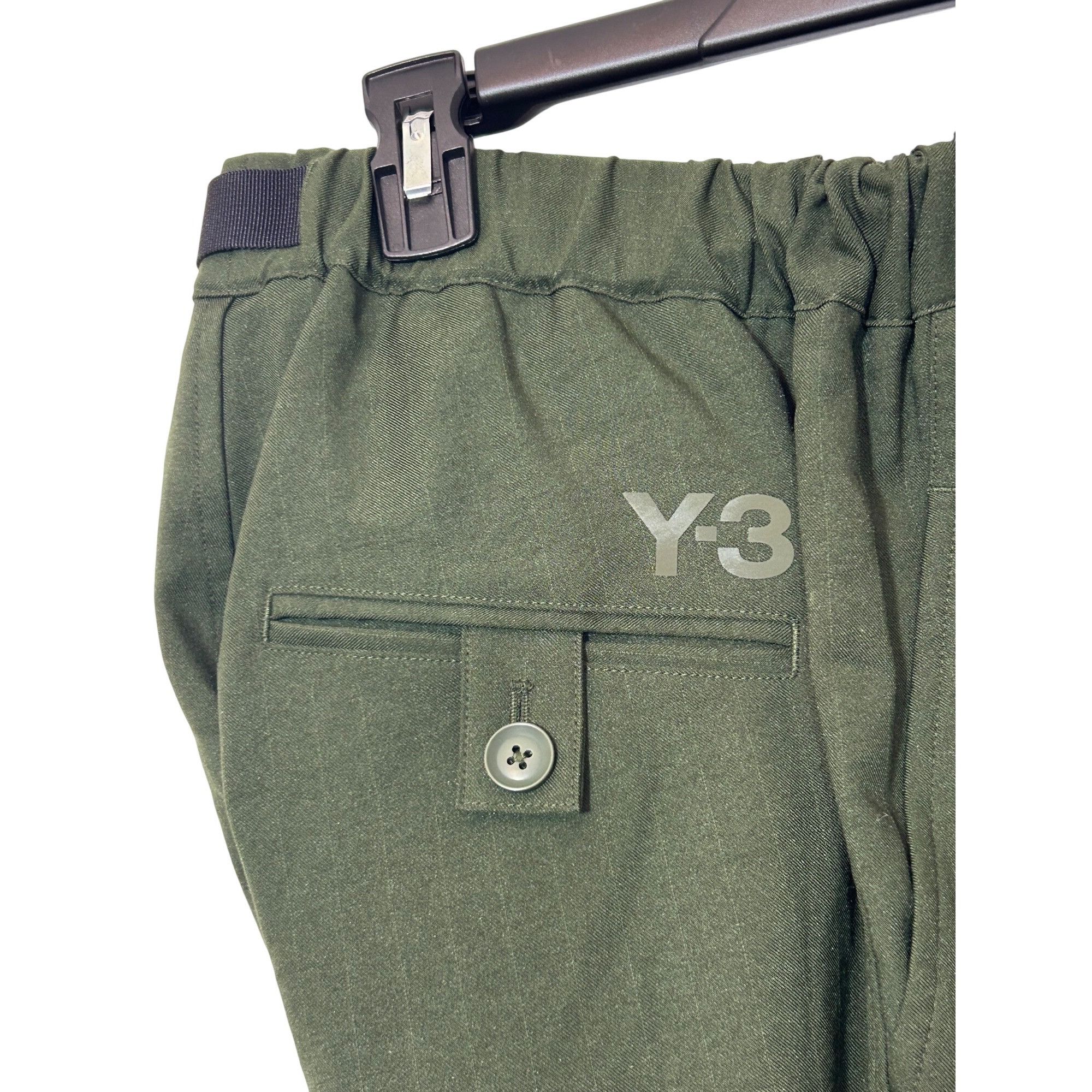 Adidas × Y's Adidas Yohji Yamamoto Y-3 Men’s Unisex Cuffed Cargo Pants Gr Size US 28 / EU 44 - 7 Thumbnail