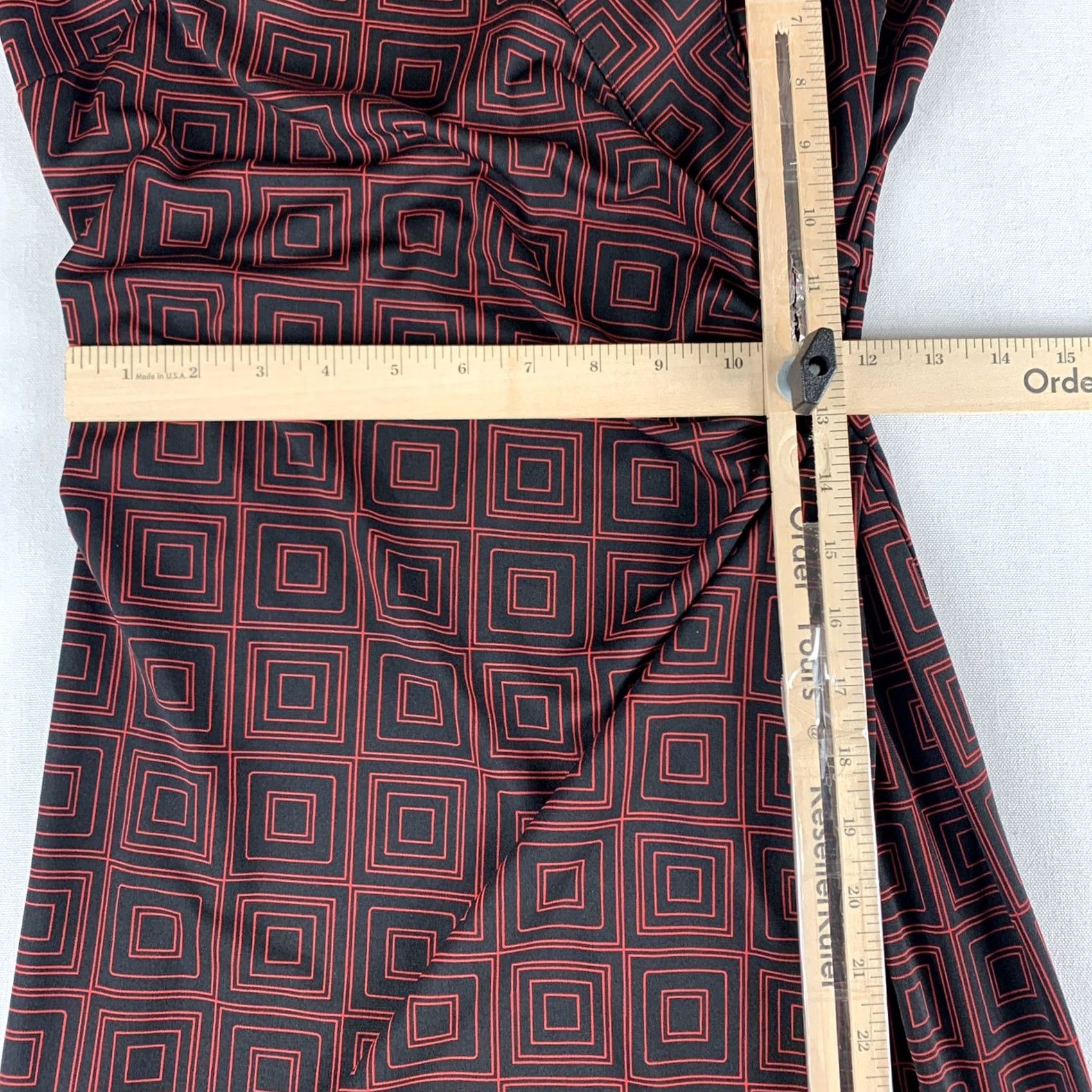 Express EXPRESS DRESS WOMENS RED BLACK PULLOVER LONG SLEEVE SIZE 1/2 SIDE SEWN Size XS / US 0-2 / IT 36-38 - 6 Thumbnail