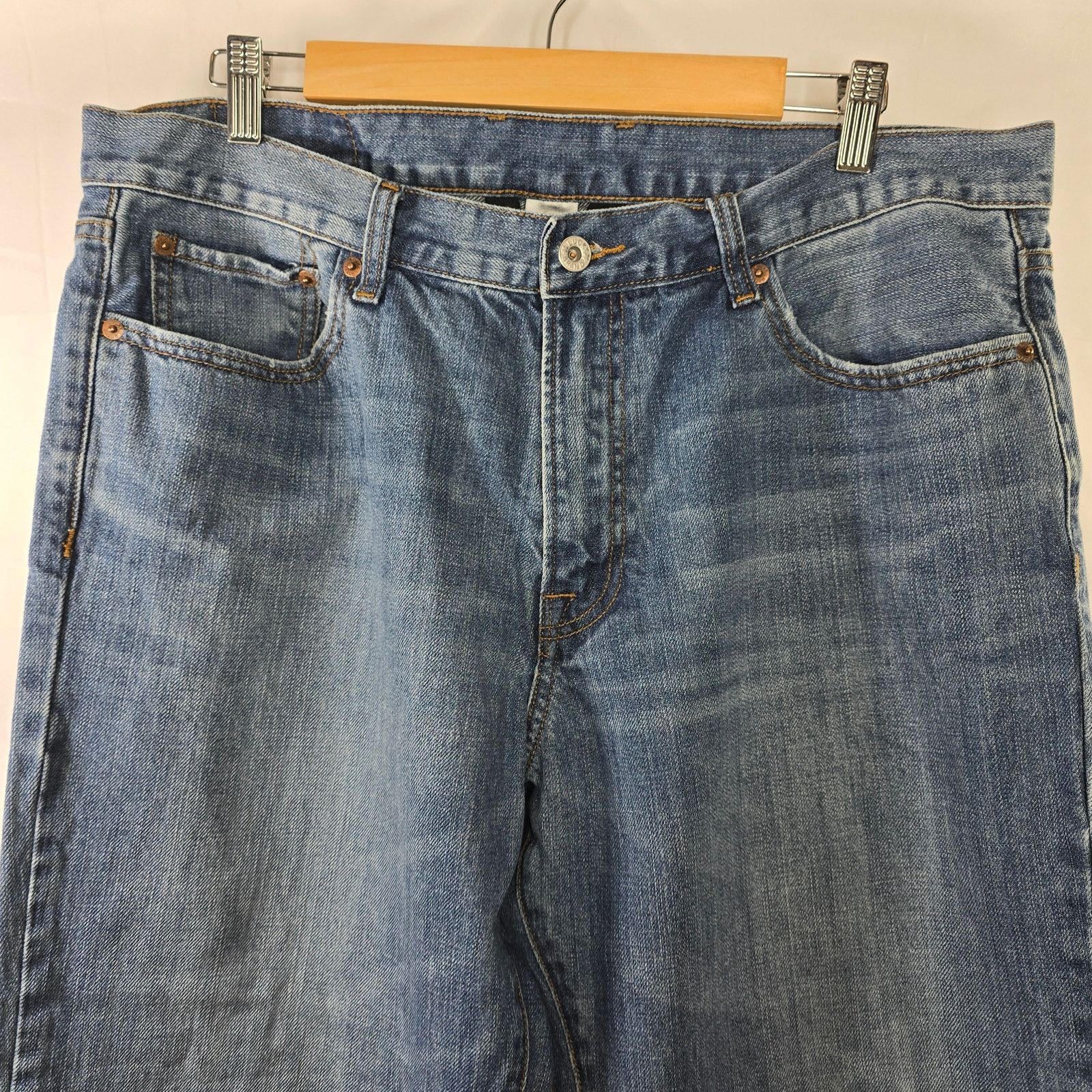 Lucky Brand Lucky Brand Short Inseam Blue Denim Jeans Size 36 W / L 29 Size US 36 / EU 52 - 2 Thumbnail