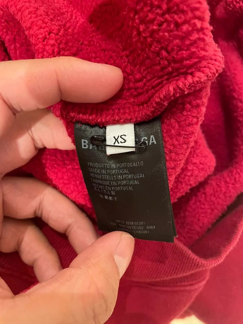 Balenciaga Balenciaga Wheat-ear letter hoodie 2504-Nextarrow Size US XS / EU 42 / 0 - 4 Thumbnail