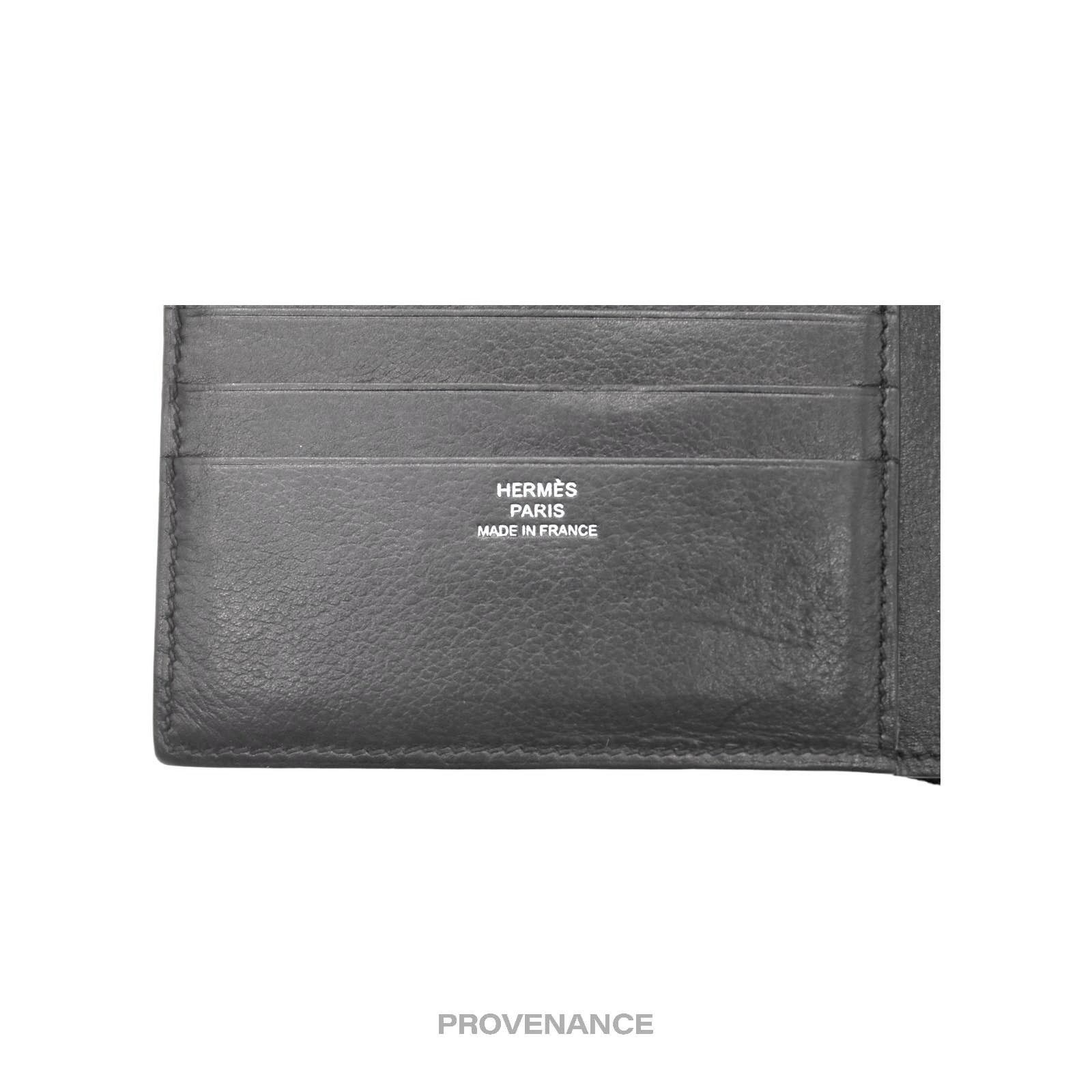 Hermes 🔴 Hermès 8CC Bifold Wallet - Black Perforated H Size ONE SIZE - 7 Thumbnail