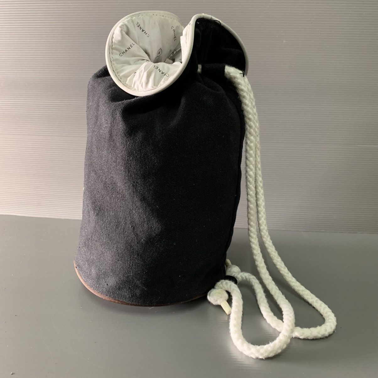 Vintage Chanel Canvas Mini Backpack Size ONE SIZE - 8 Thumbnail