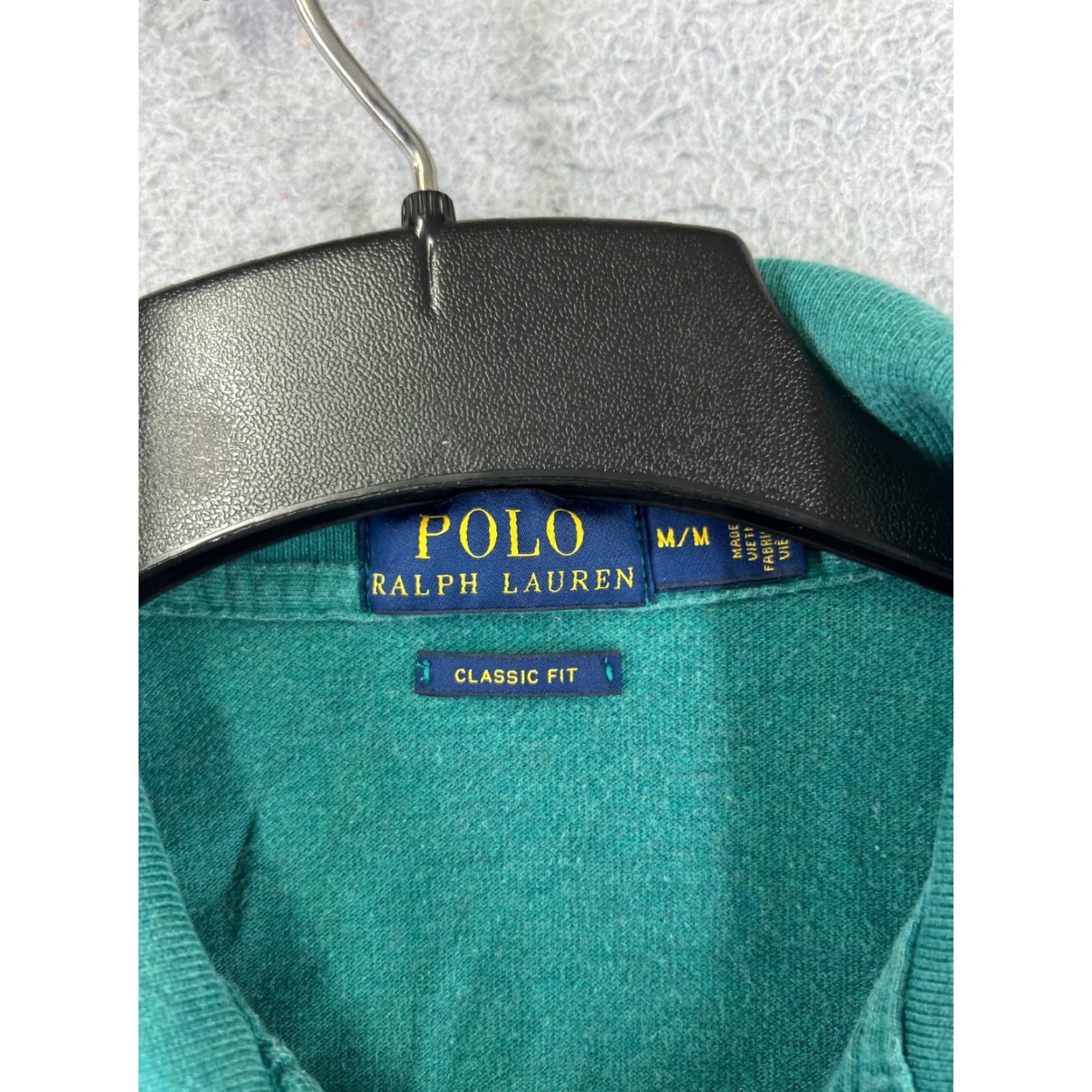 Ralph Lauren VINTAGE Polo Ralph Lauren Polo Shirt Men Medium Green Golf Pony Short Sleeve Cotton Size US M / EU 48-50 / 2 - 7 Thumbnail