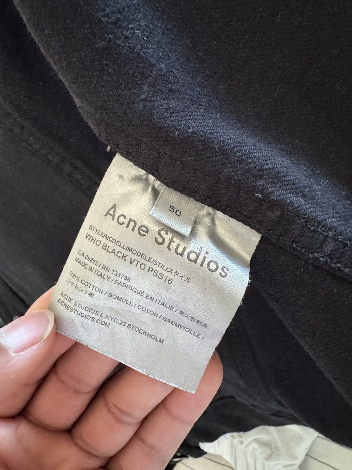 Acne Studios Acne Studios Denim Trucker Jacket Size US M / EU 48-50 / 2 - 5 Thumbnail
