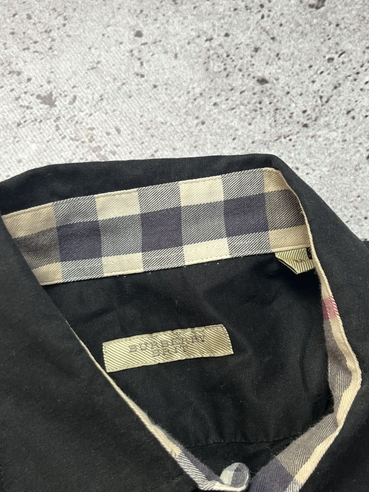 Burberry × Vintage 👔Burberry BRIT Shirt Size M Size US M / EU 48-50 / 2 - 6 Thumbnail