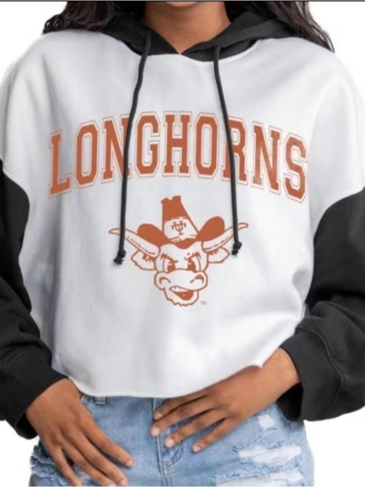 Other Texas Longhorns Cropped Hoodie Size M / US 6-8 / IT 42-44 - 1 Thumbnail