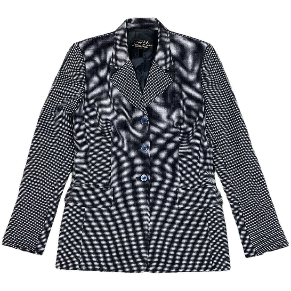 Escada ESCADA For Neiman Marcus Plaid Blazer Wool Jacket Size 38 Size XS / US 0-2 / IT 36-38 - 1 Thumbnail