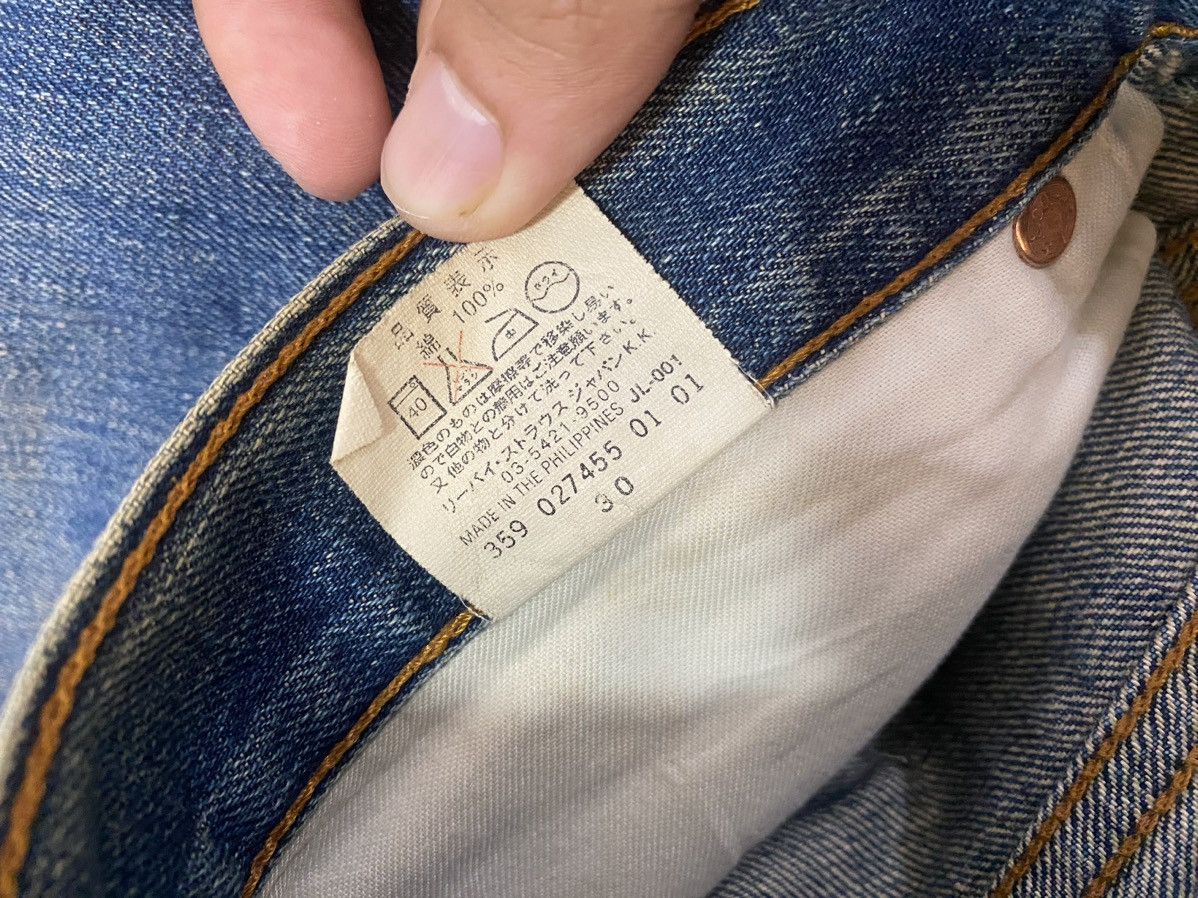 Levi's Vintage Levi's 503 Distressed Pant Jeans Size US 32 / EU 48 - 7 Thumbnail