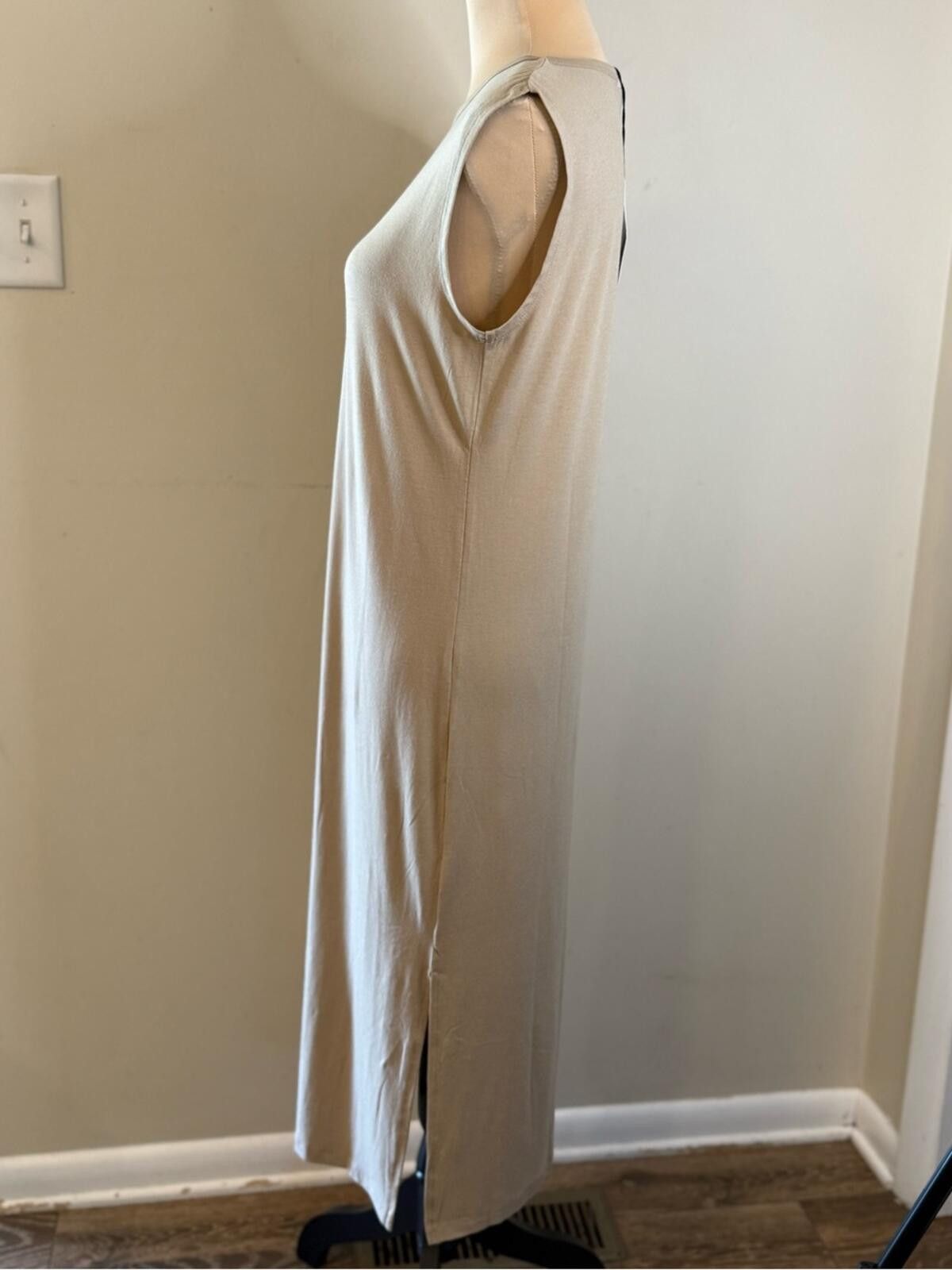 Other Zyia Active Warm Sand Monetery tan tank maxi dress SZ M Size M / US 6-8 / IT 42-44 - 3 Thumbnail