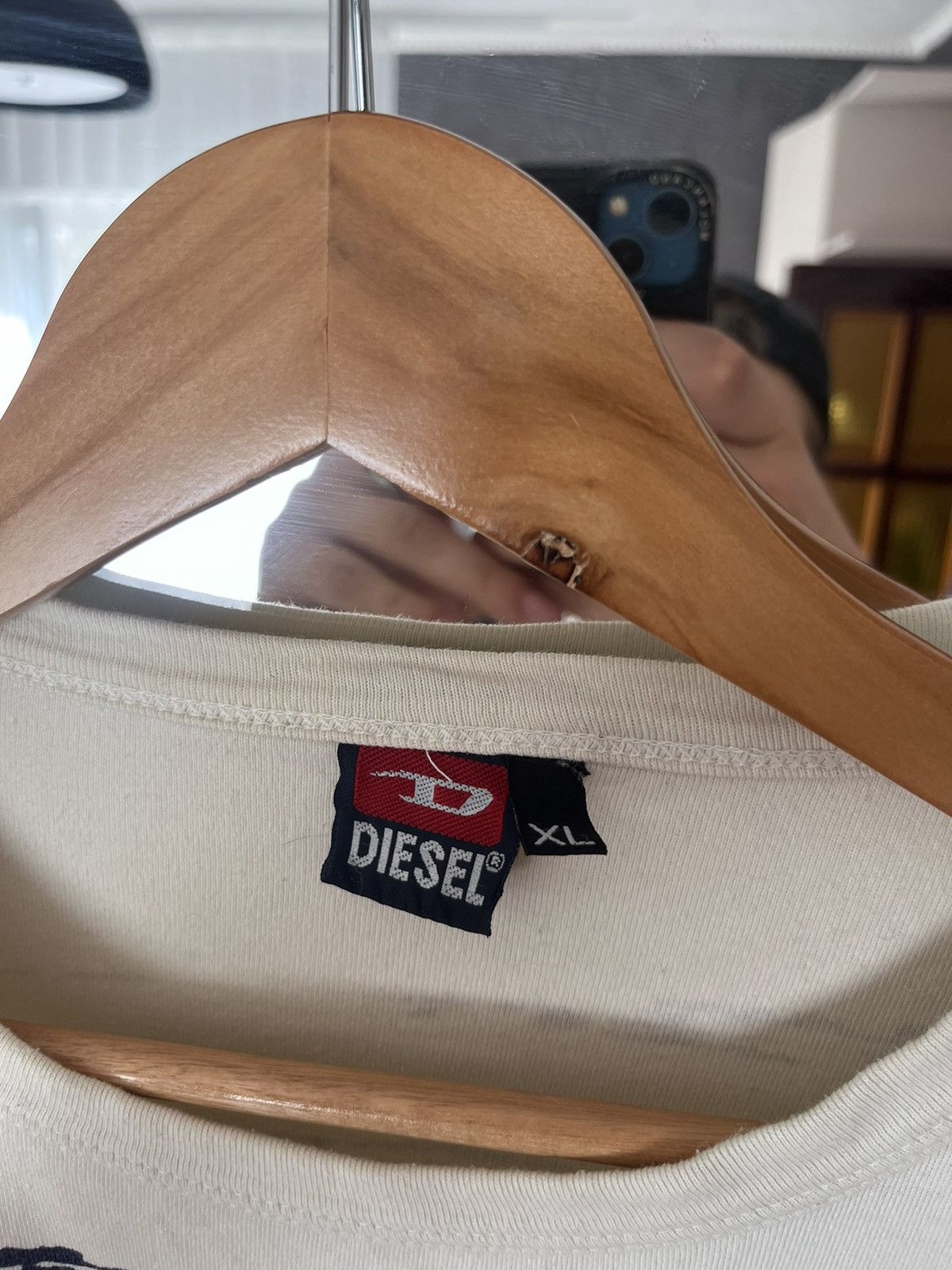 Diesel Diesel long sleeve avant garde streetwear style size xl Size US XL / EU 56 / 4 - 17 Thumbnail