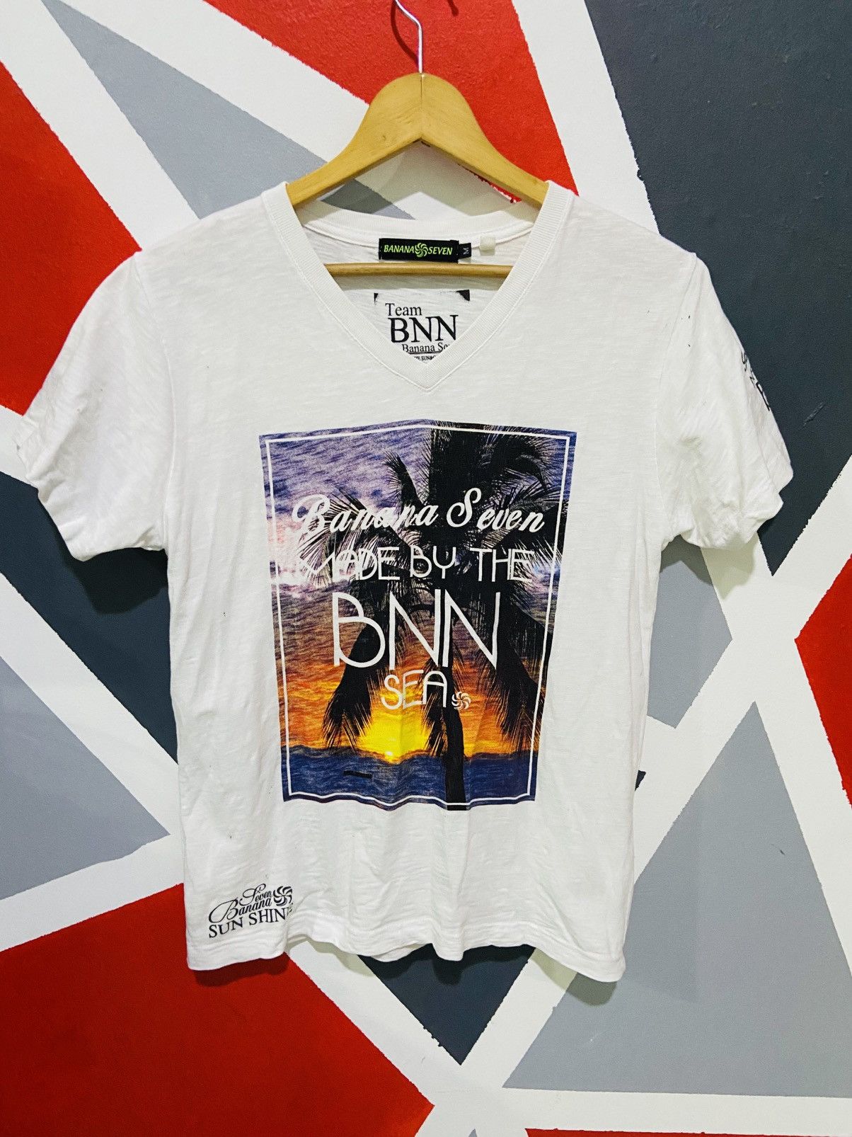 Japanese Brand Nama a Seven Hawaii Theme Tee Size US S / EU 44-46 / 1 - 1 Thumbnail