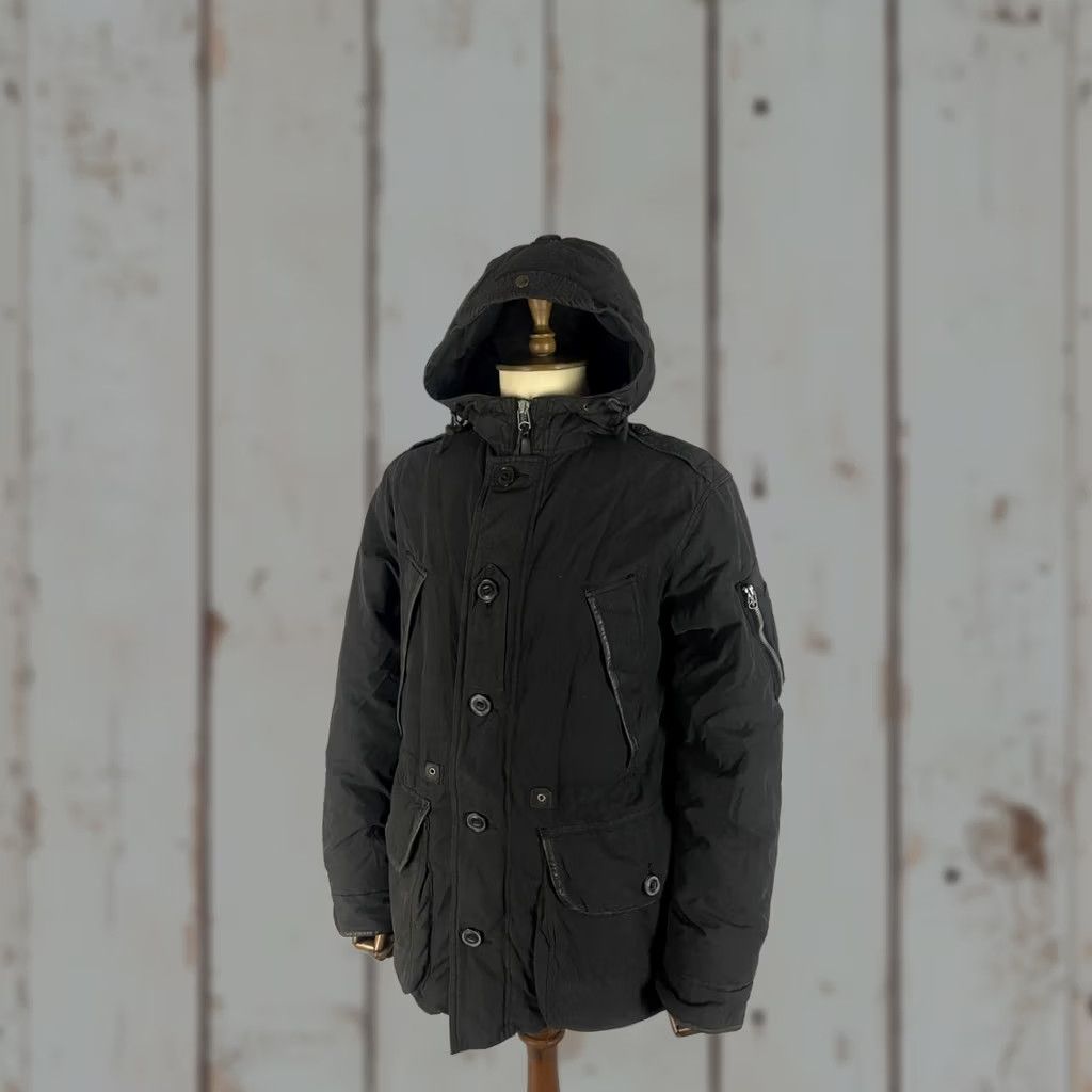 Polo Ralph Lauren Polo By Ralph Lauren Jacket Mens M Black Puffer Down Cotton Long Sleeve Size US M / EU 48-50 / 2 - 1 Thumbnail