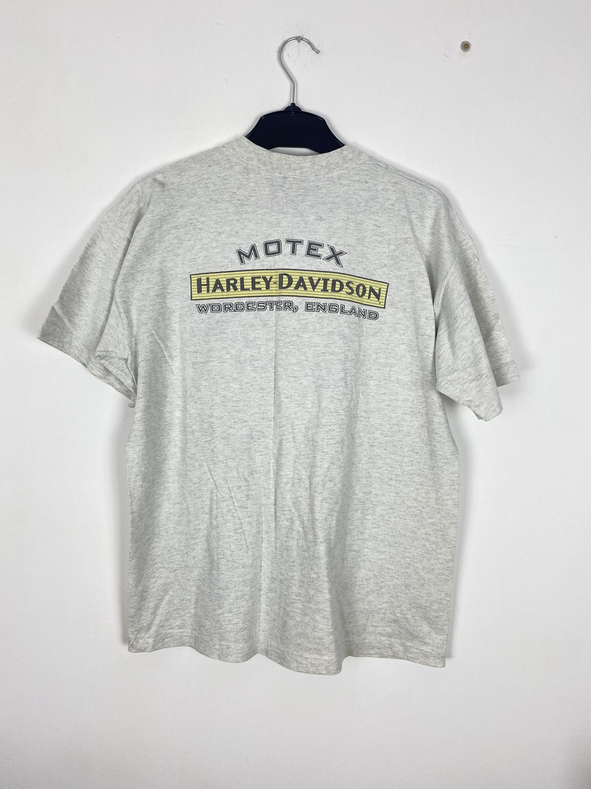 Harley Davidson × Vintage Harley-Davidson Vintage Tee MOTEX L Eagle England y2k Size US L / EU 52-54 / 3 - 2 Thumbnail