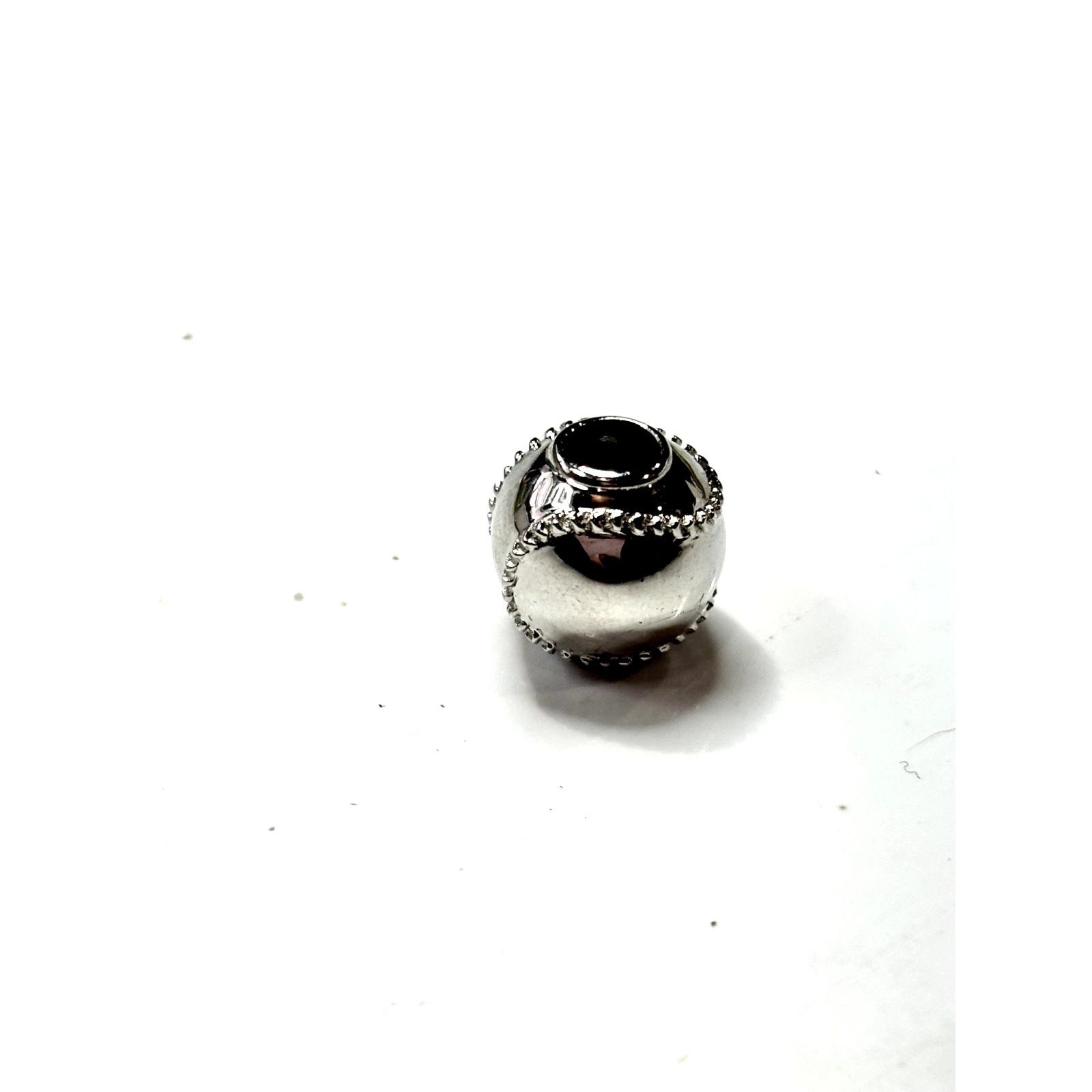 Other EUROPEAN BEADS Women's Silver Tone Tennis Ball Charm Size ONE SIZE - 4 Thumbnail