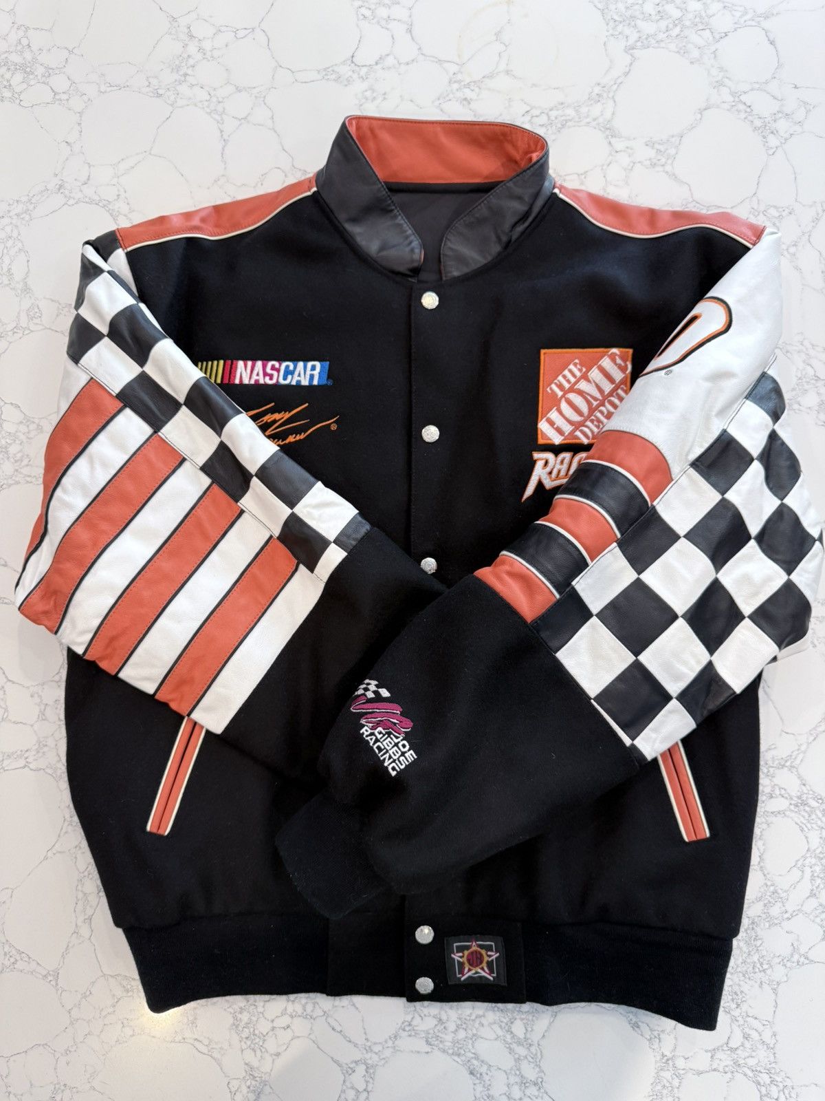 Jeff Hamilton Jeff Hamilton x Tony Stewart x NASCAR Varsity Jacket Size US L / EU 52-54 / 3 - 1 Thumbnail