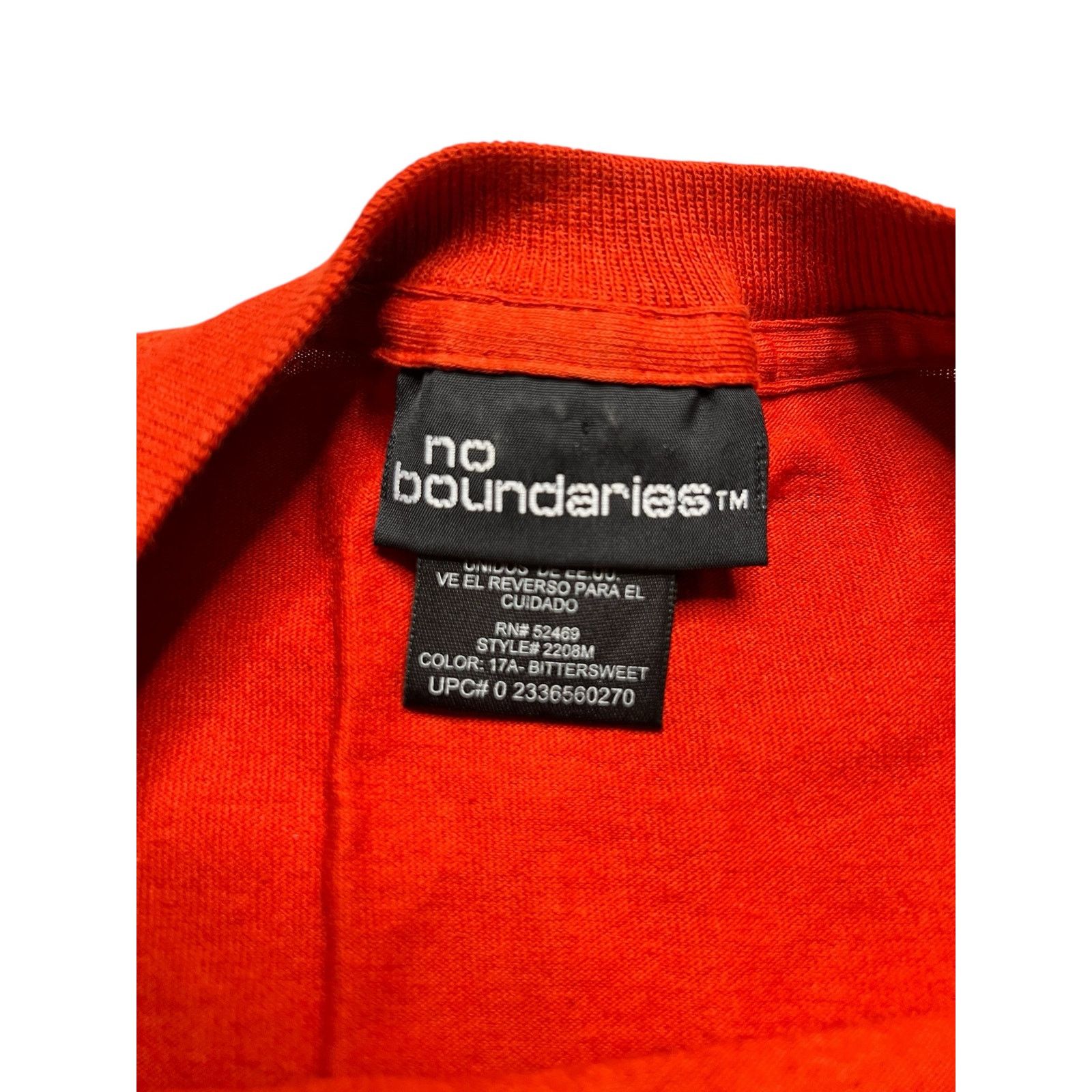 Vintage Vintage No Boundaries Rugby - LongSleeve shirt Men Medium Size US M / EU 48-50 / 2 - 6 Thumbnail