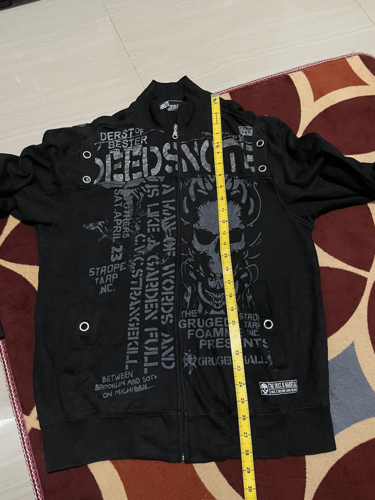 If Six Was Nine (send offer) Y2K Center clase jacket punk Size US L / EU 52-54 / 3 - 12 Thumbnail