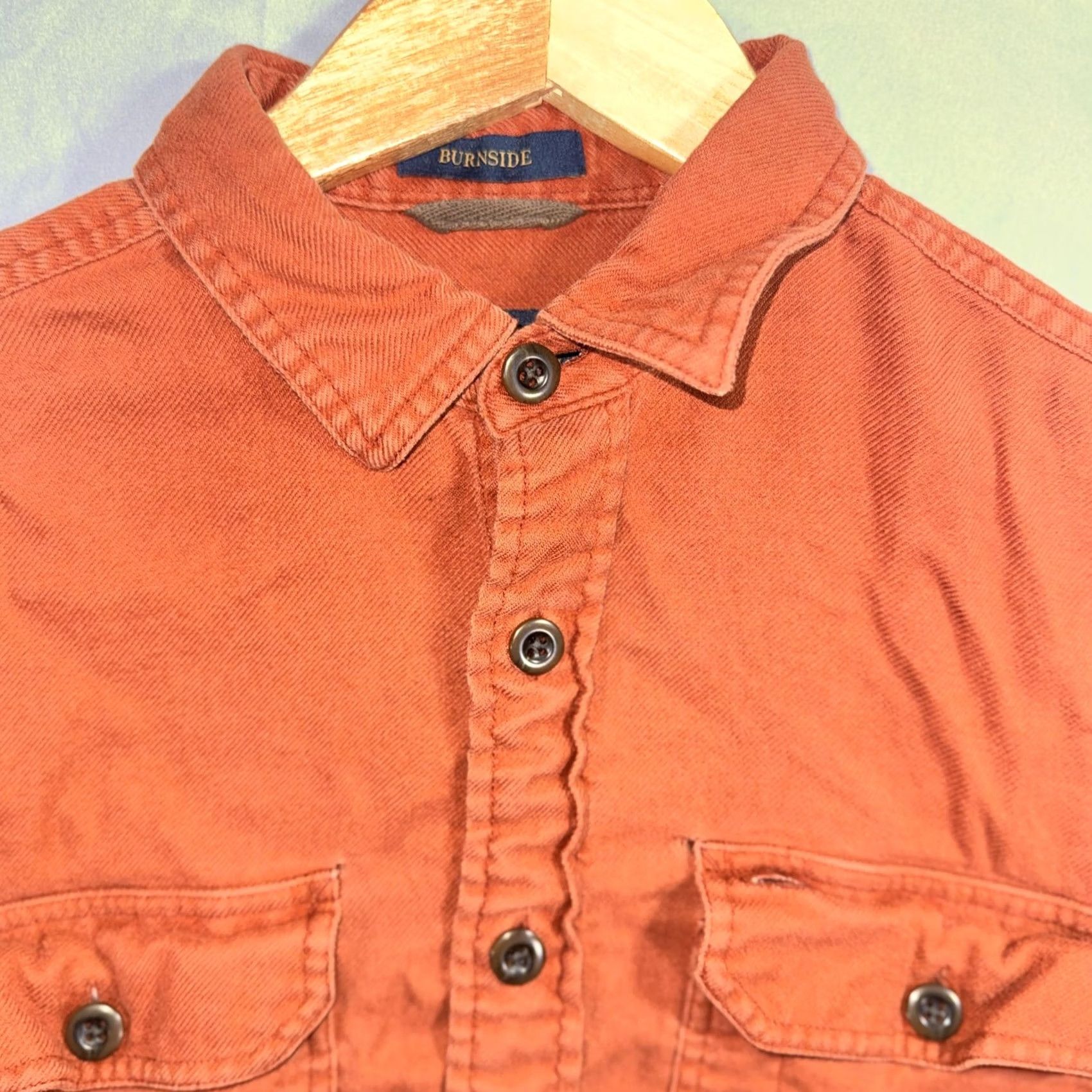 Pendleton Pendleton Shirt Mens Small Orange Twill Burnside Button Front Long Sleeve Casual Size US S / EU 44-46 / 1 - 3 Thumbnail
