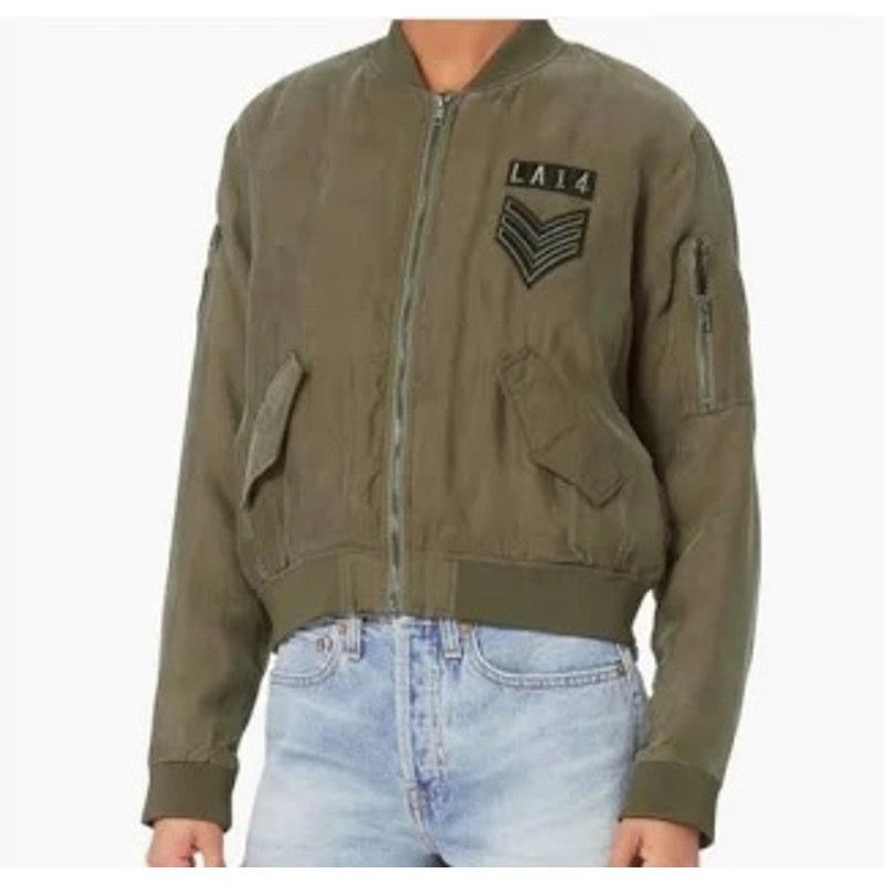 Rails Rails Cupro Military Style Jacket Size X-Small Size XS / US 0-2 / IT 36-38 - 1 Thumbnail