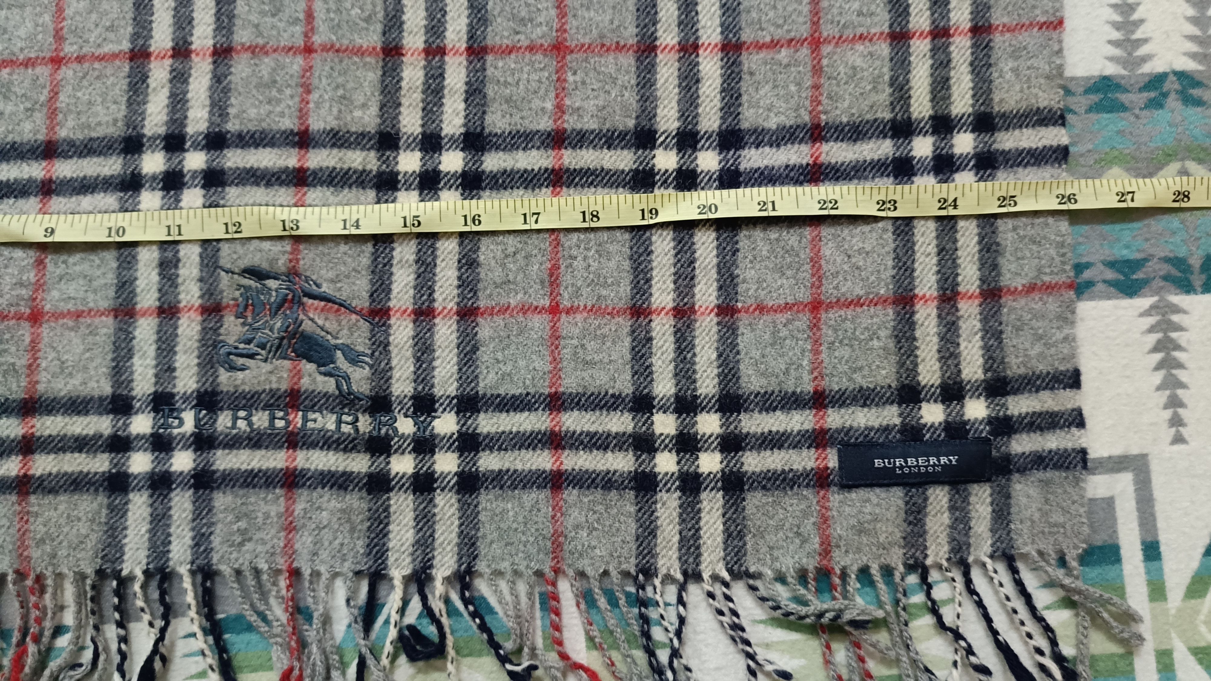 Burberry × Burberry Prorsum × Vintage 🔥🔥 Burberry Nova Check Scarf Size ONE SIZE - 3 Thumbnail