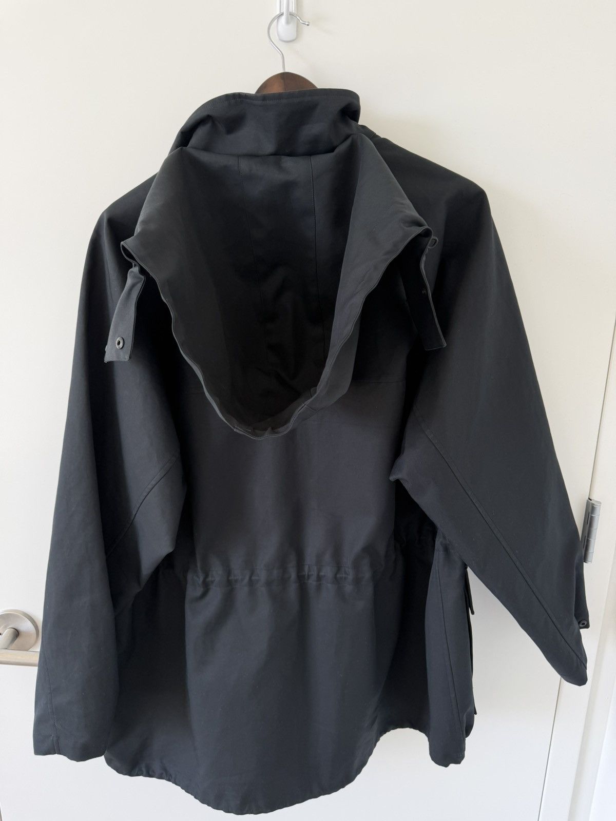 Auralee Auralee Navy Rain Coat High Density Gabardine Blouson $1425 Size US M / EU 48-50 / 2 - 8 Thumbnail