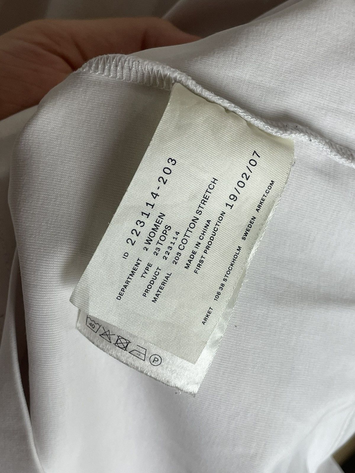 Arket × Japanese Brand Arket Streetwear Blank Oversized Fit cotton T-shirt Size US XS / EU 42 / 0 - 9 Thumbnail