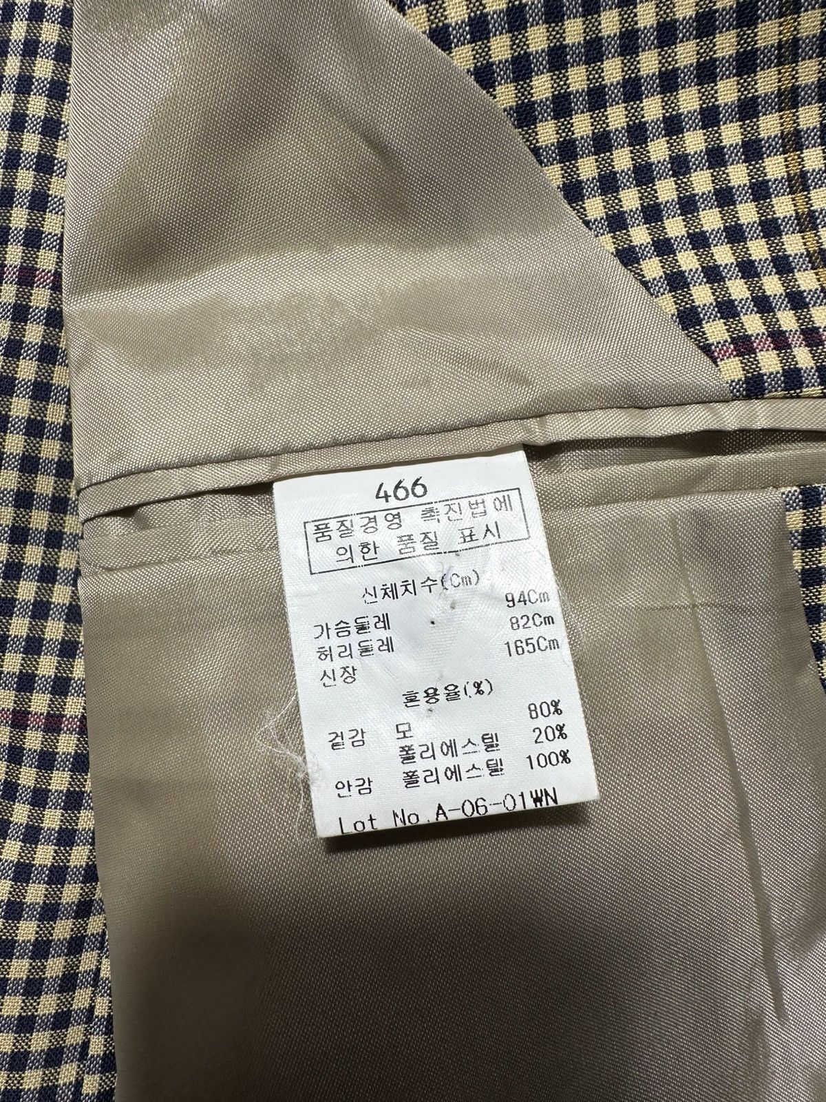 Japanese Brand Vintage Crocodile Blazer Size 40R - 12 Thumbnail