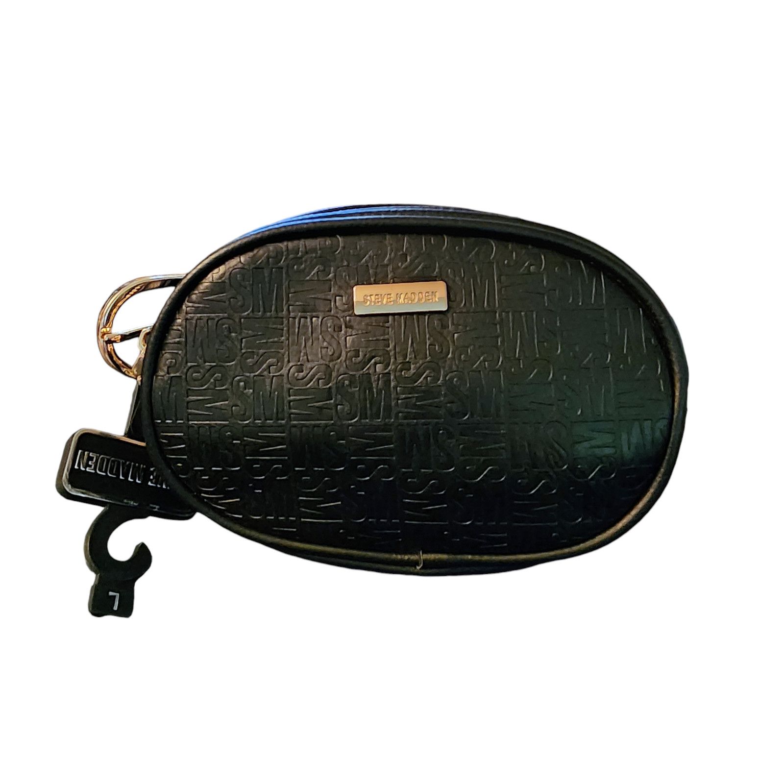 Steve Madden Steve Madden Black Faux Leather Belt Bag Belt Size Large Size ONE SIZE - 1 Thumbnail