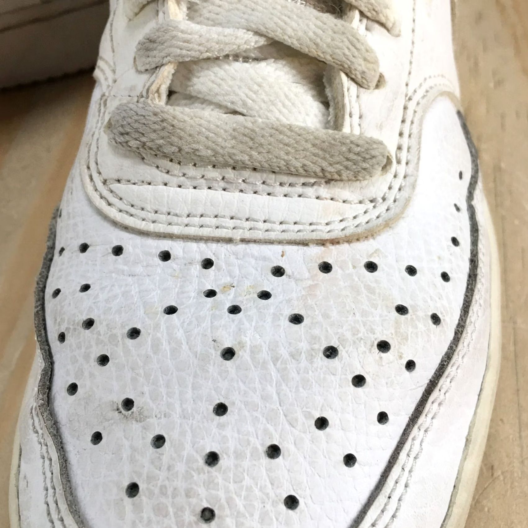 Nike Nike Court Vision Low Sneakers White Lace Up - Womens 7.5, Casual, Leather Upper, CD5434-100 Size M / US 6-8 / IT 42-44 - 5 Thumbnail