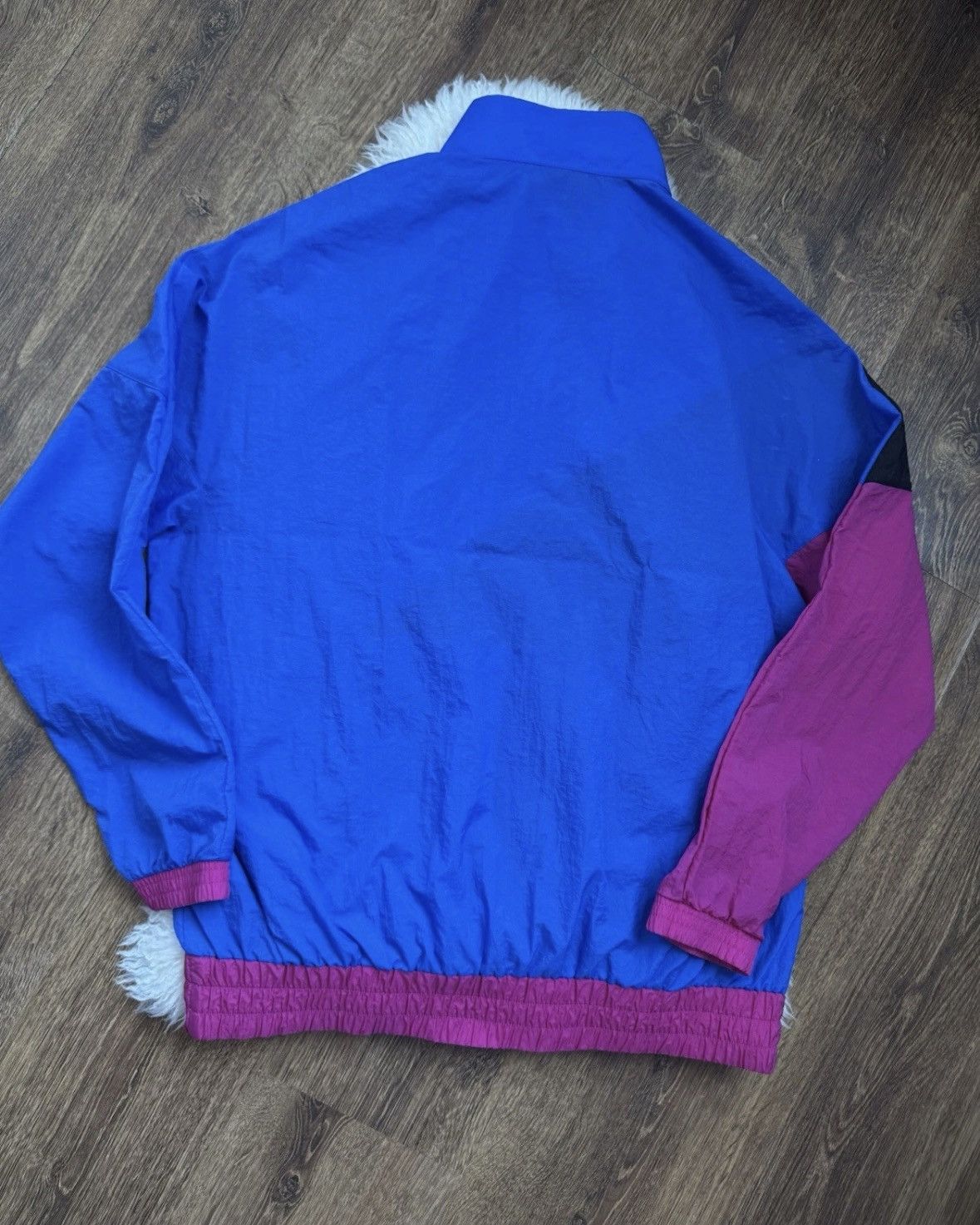 New Balance New Balance Sport OPTIKS ANORAK Blue Windbreaker Jacket Size US M / EU 48-50 / 2 - 2 Thumbnail